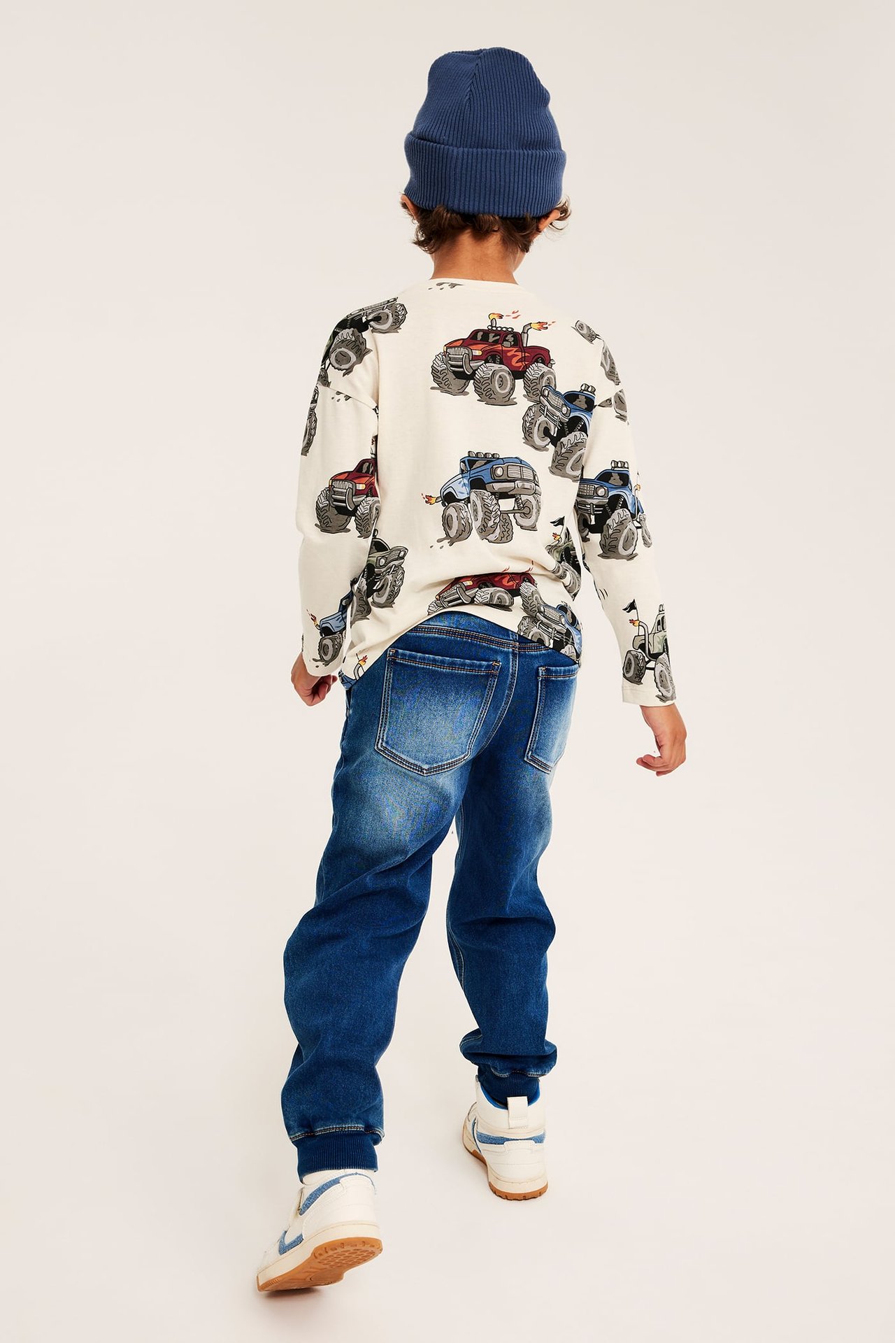 Relaxed jeans jogger denim - Denim - 8