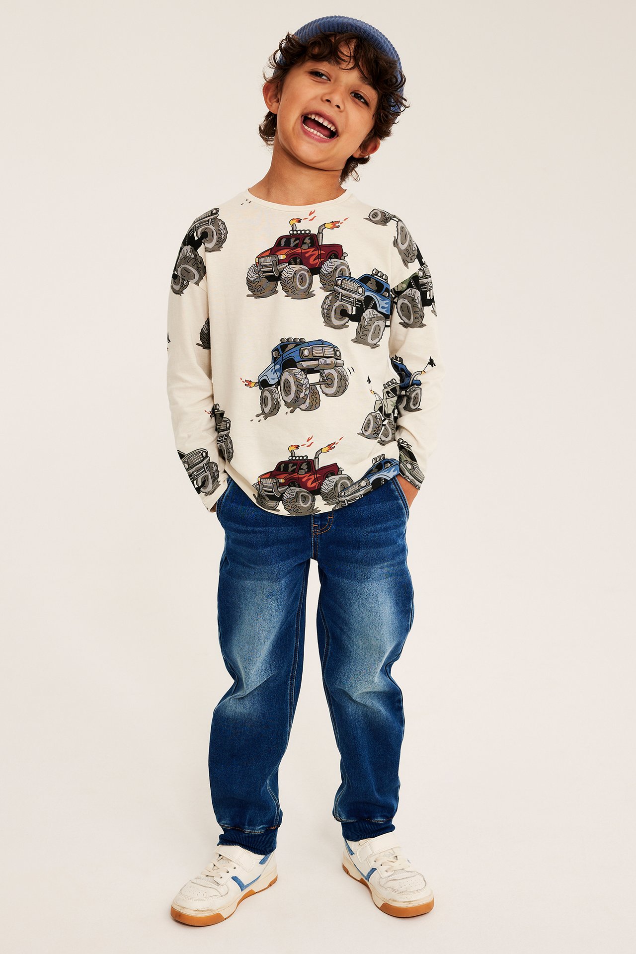 Relaxed jeans jogger denim