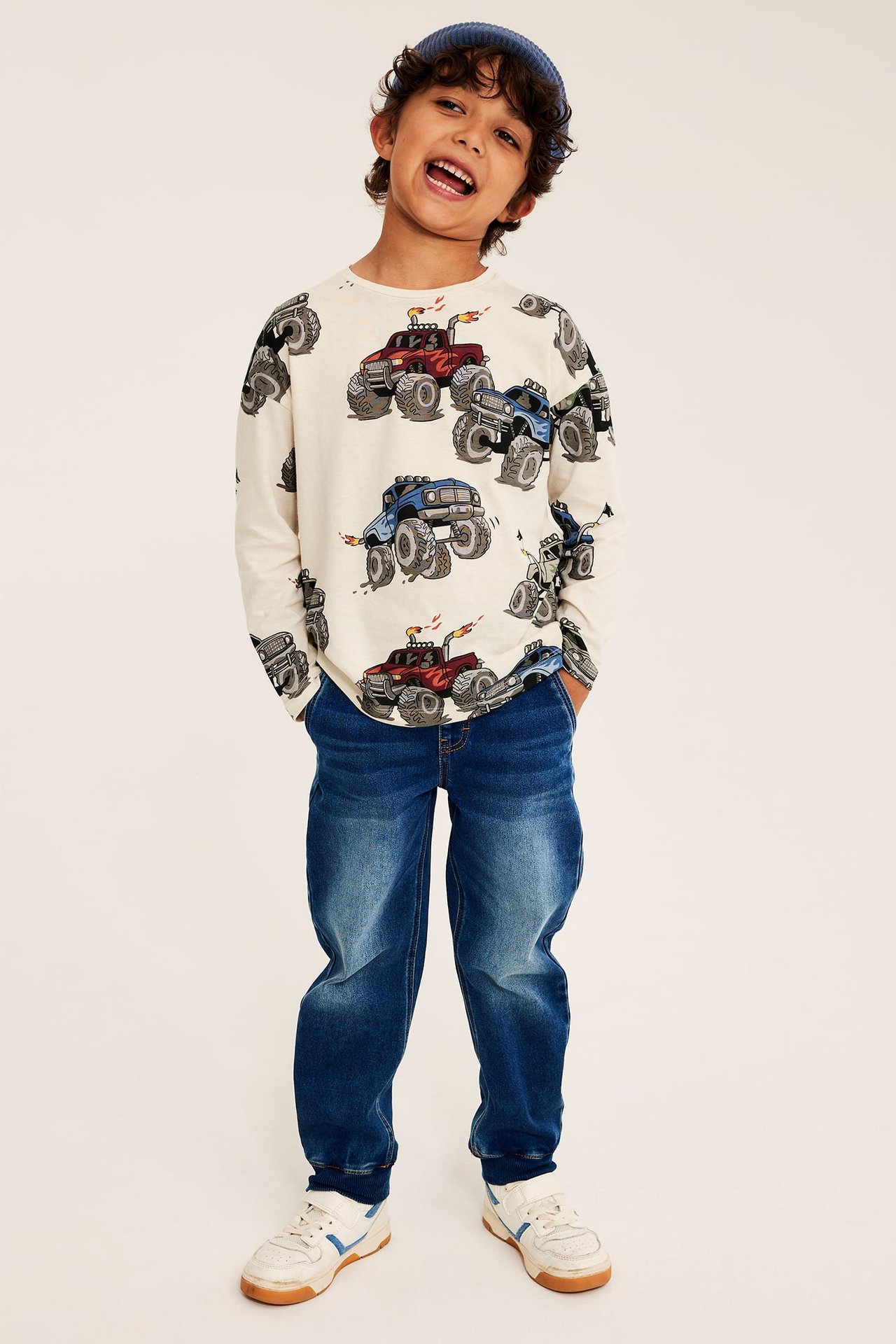 Relaxed jeans jogger denim