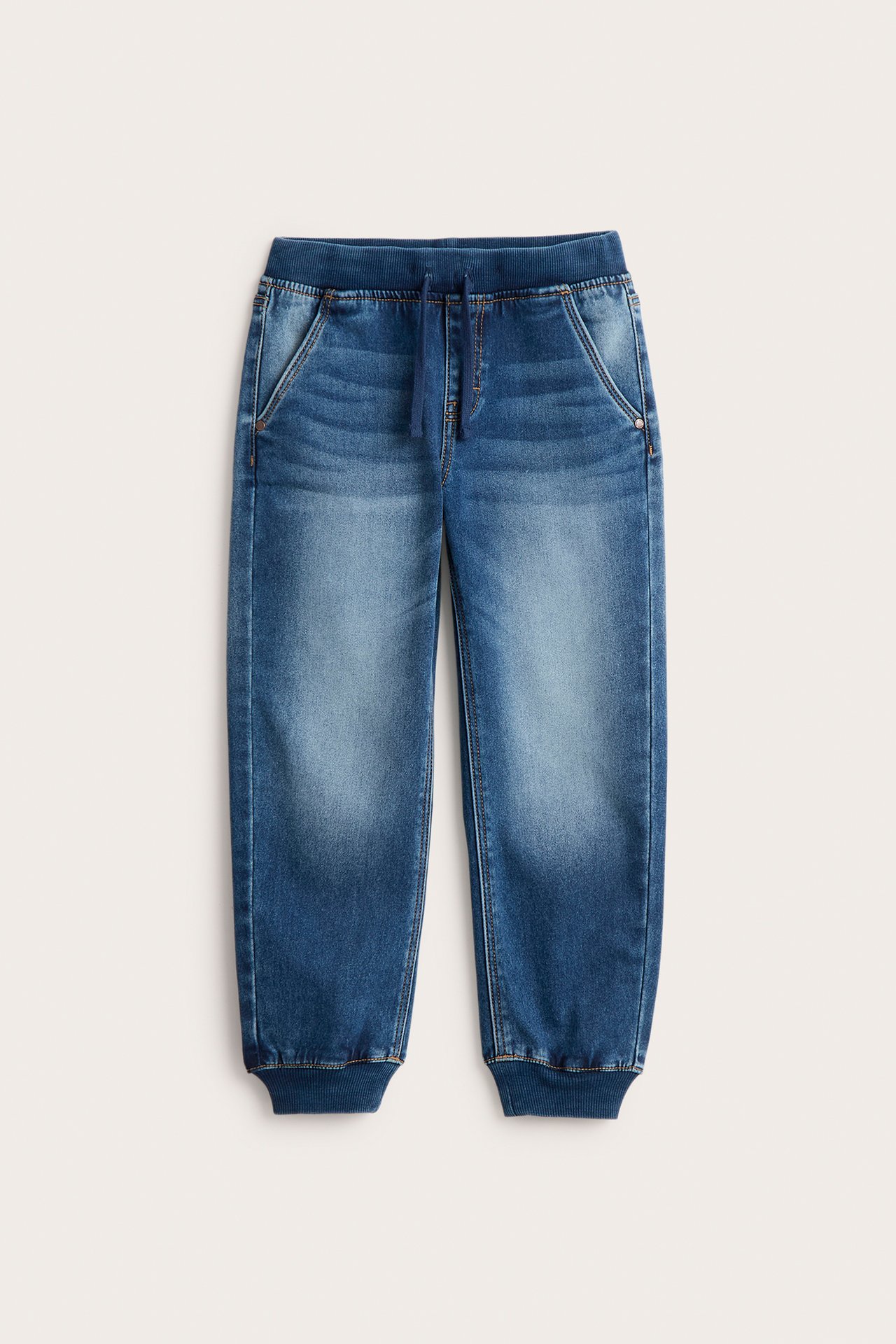 Relaxed jeans jogger denim
