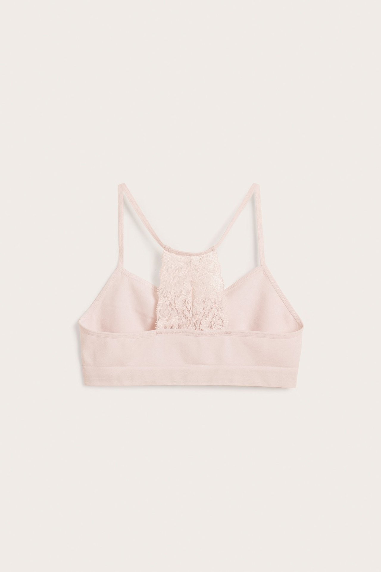 Seamless topp med spets