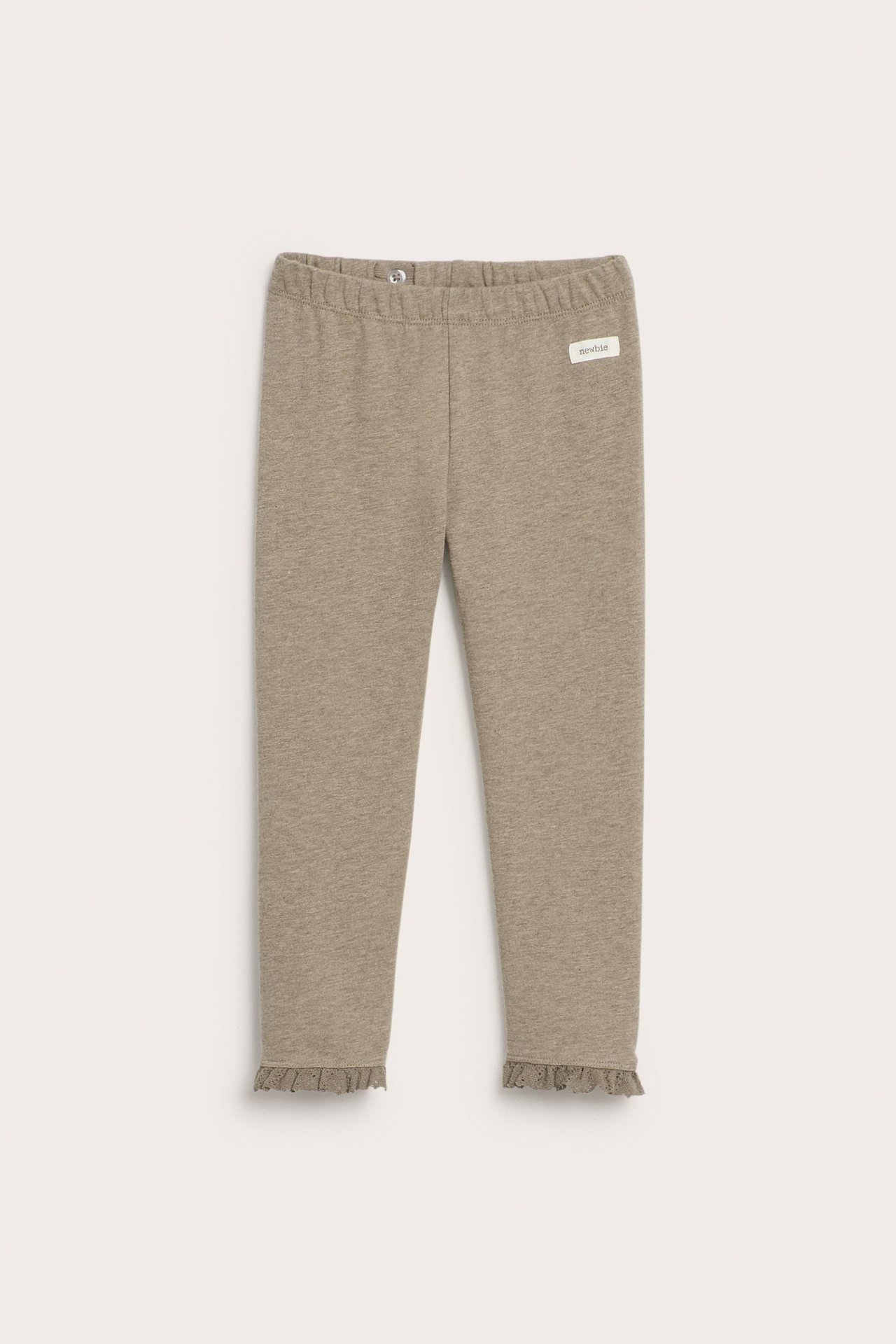 Leggings med spets