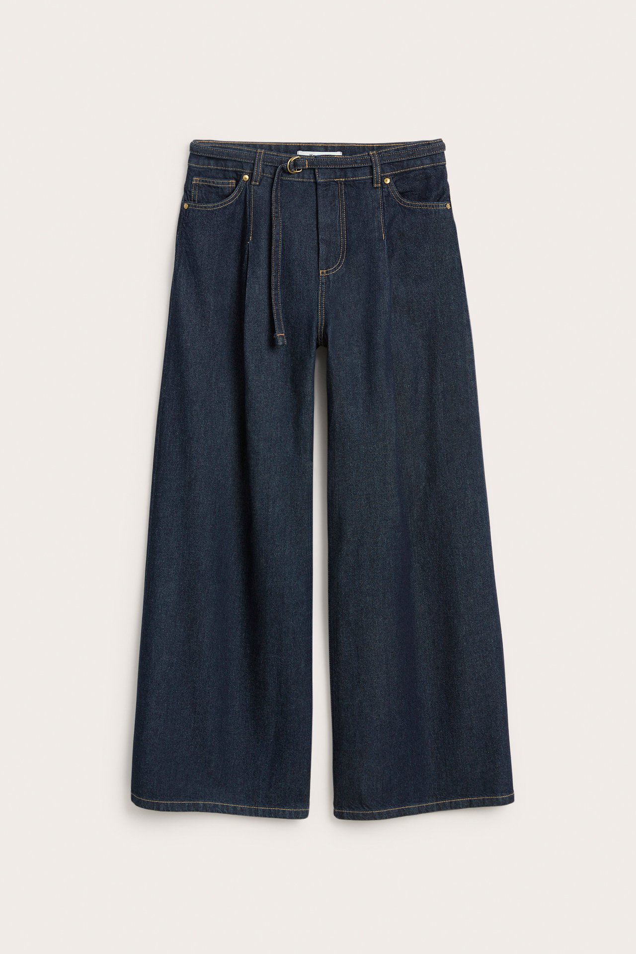Wide jeans high waist
