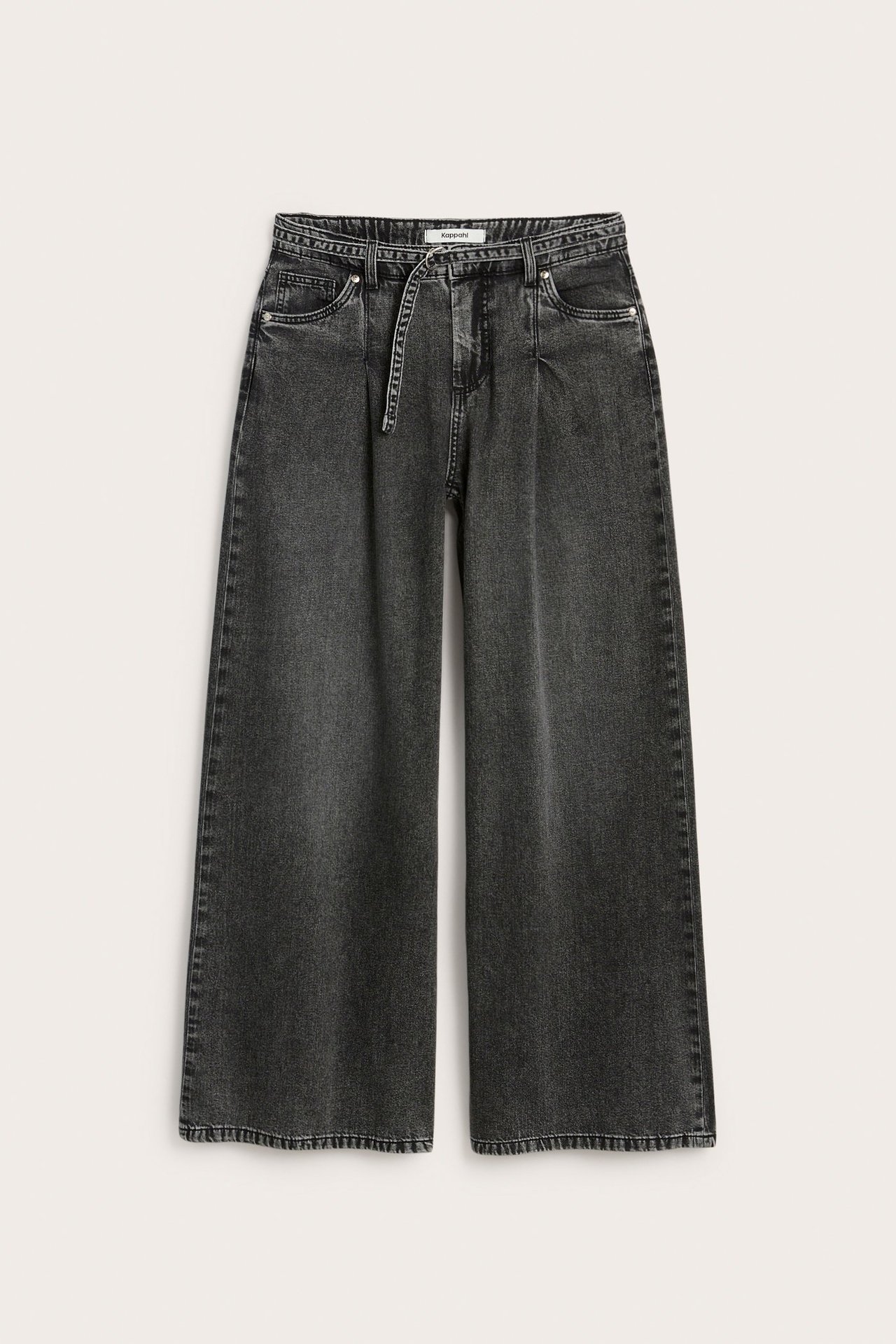Wide jeans high waist