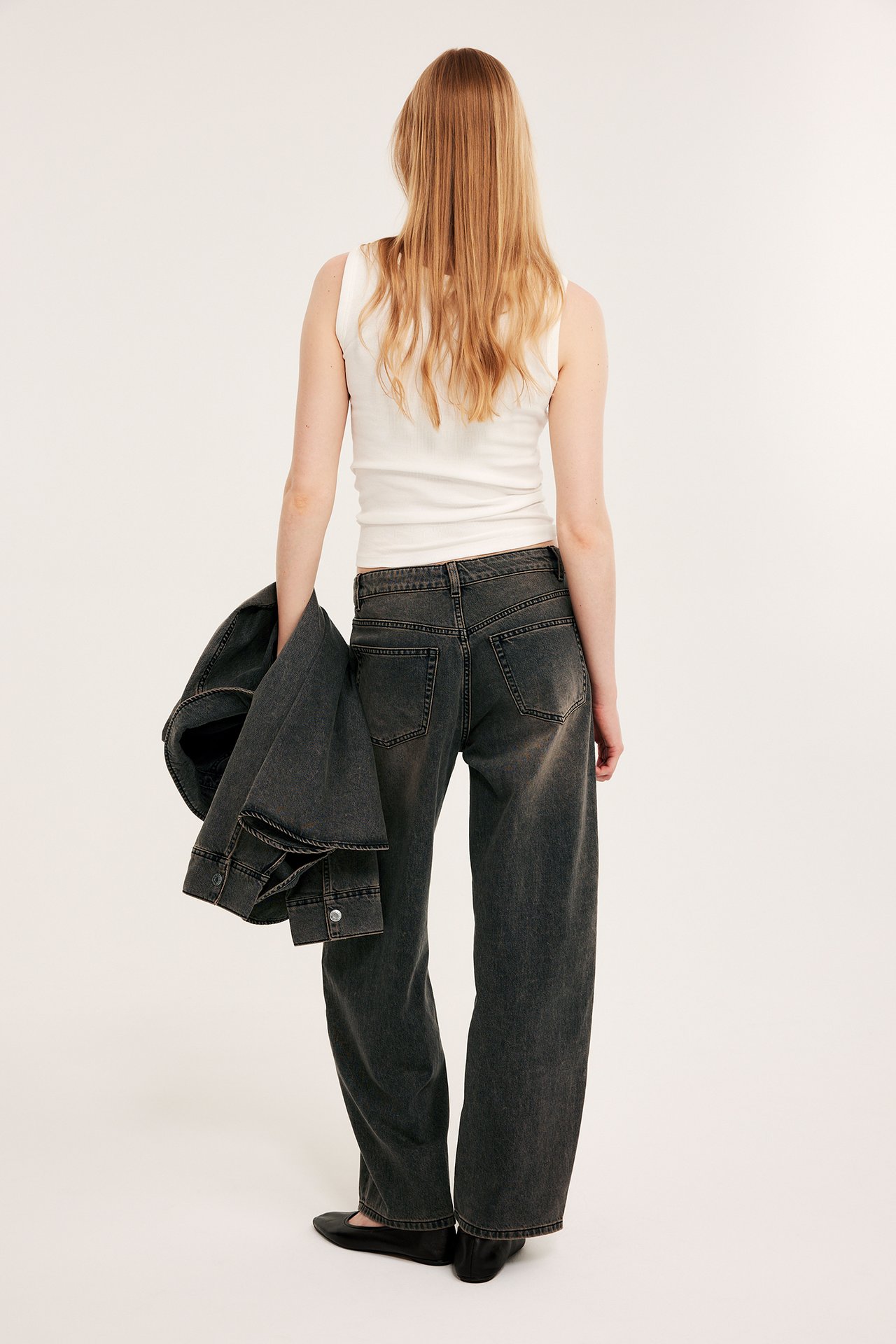 Jeans barrel fit - Brun - 6