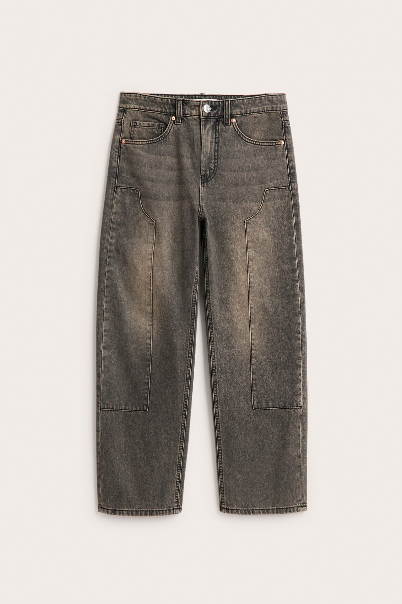 Jeans barrel fit