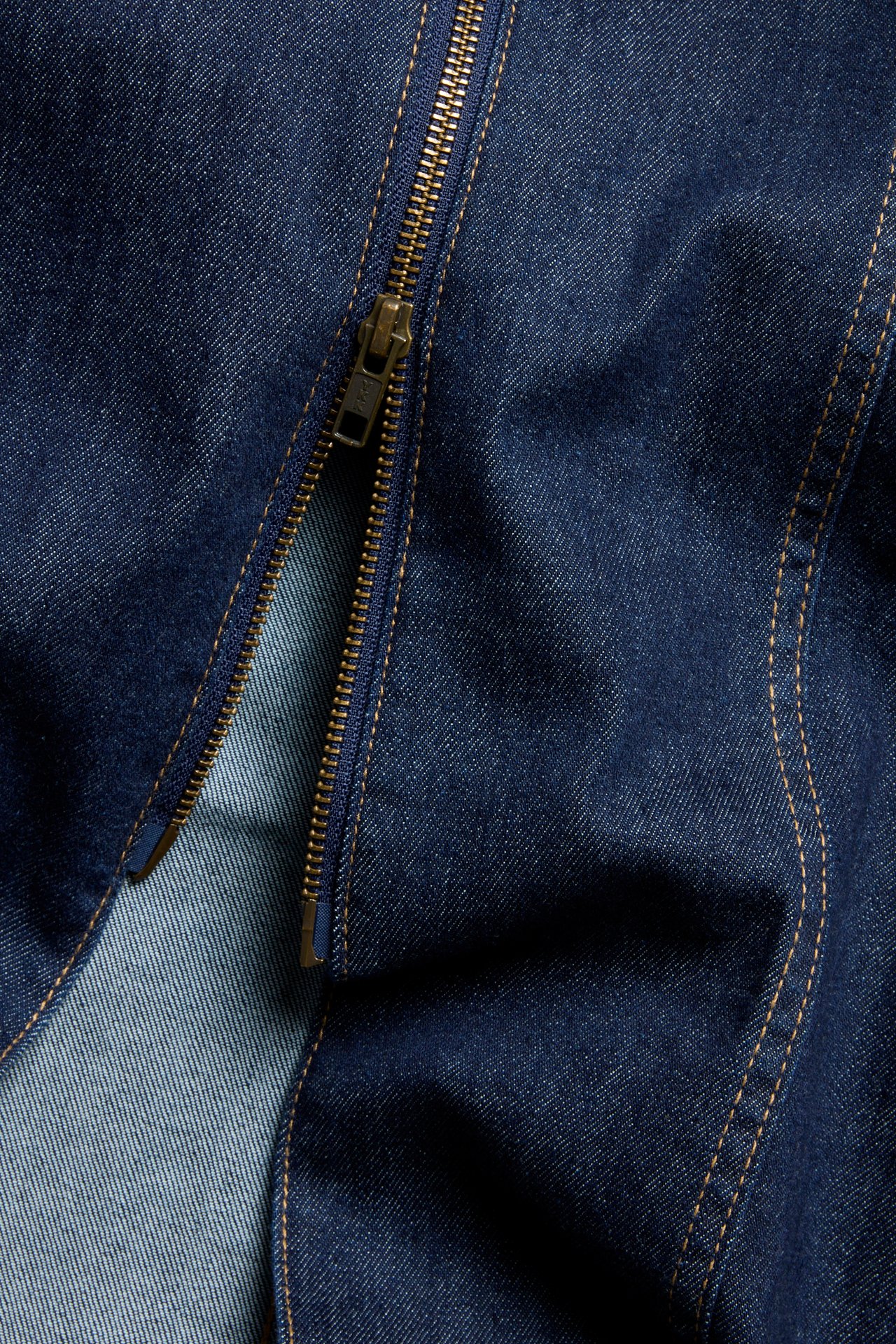 Jeanskjole - Mørk denim - 8