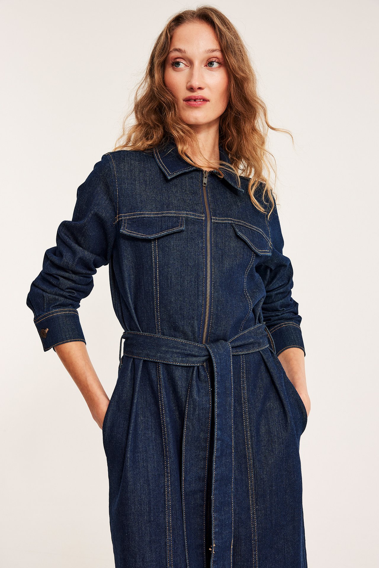 Jeansklänning