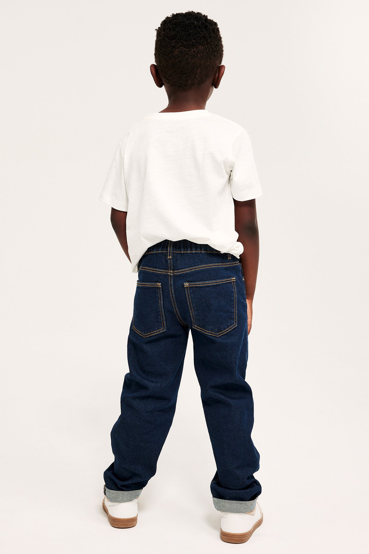 Relaxed jeans - Mørk denim - 6
