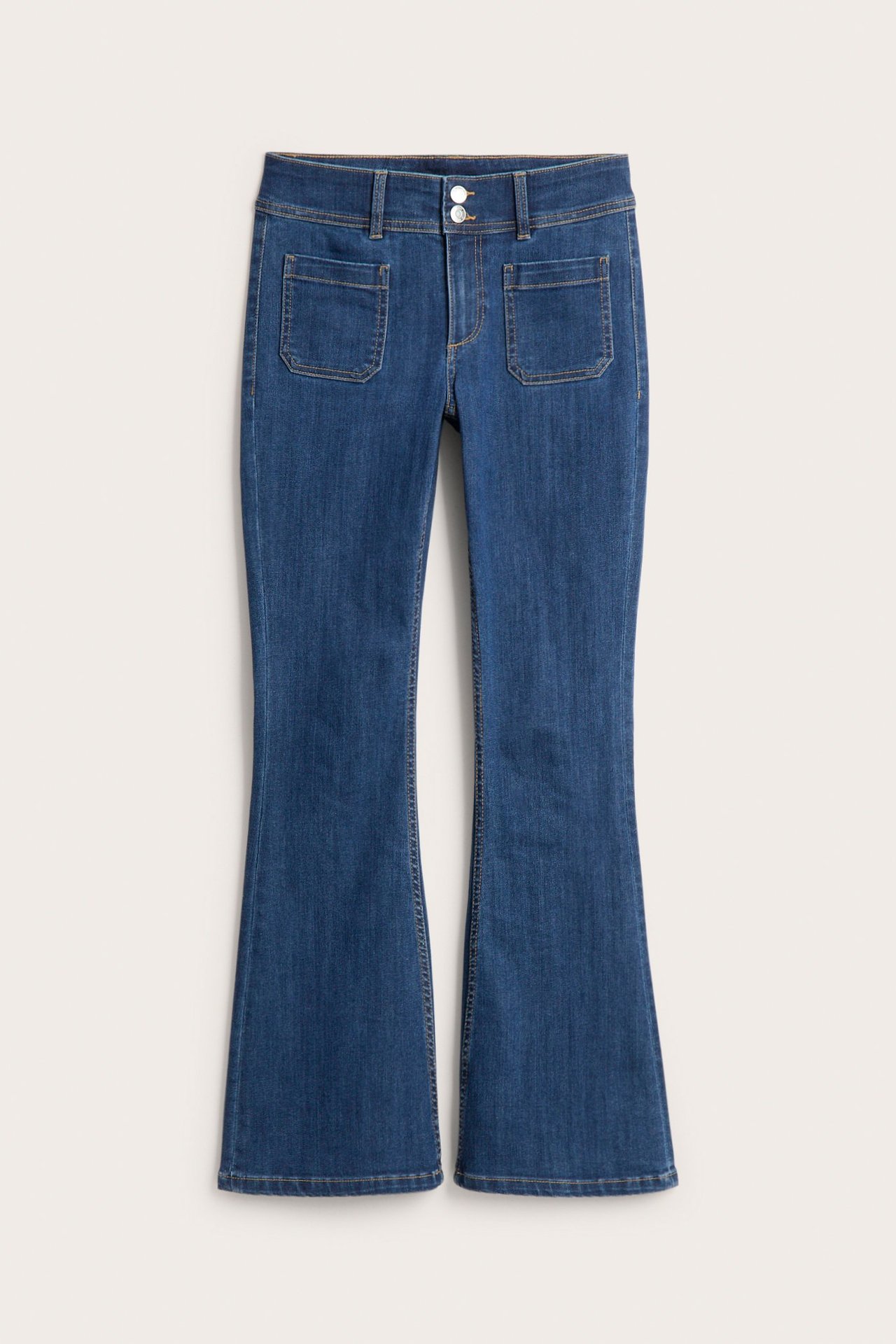 Flare Jeans Low Waist