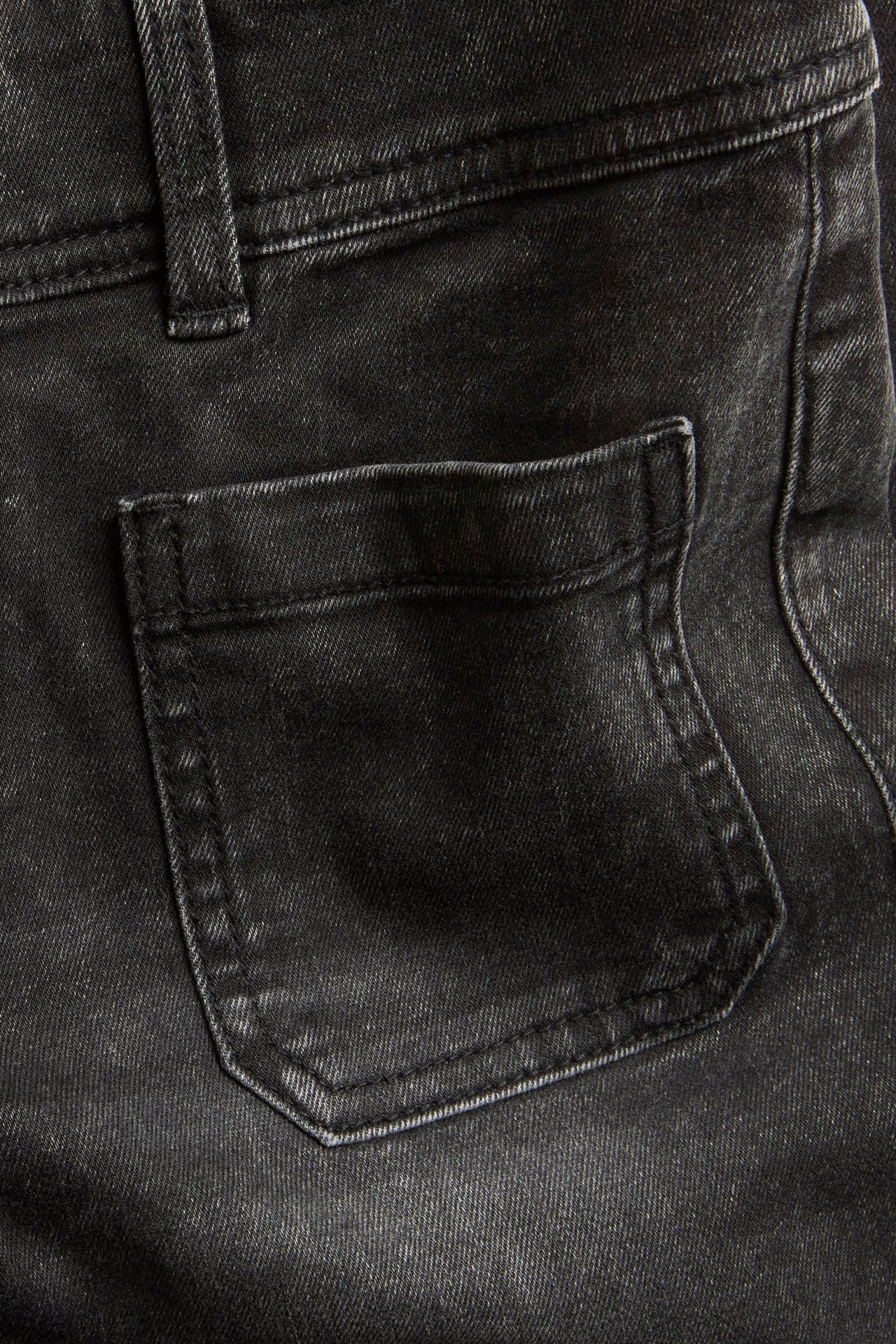 Flare Jeans Low Waist - Musta - 6