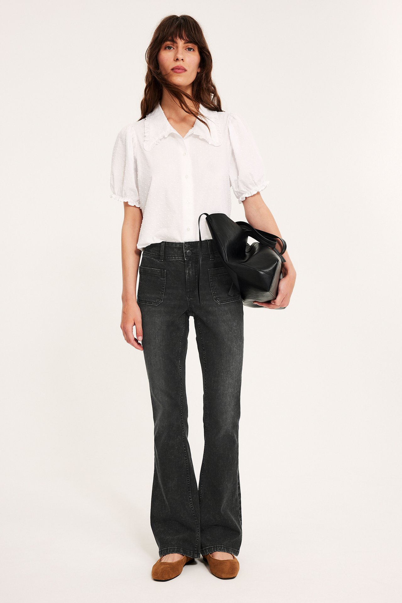 Flare Jeans Low Waist