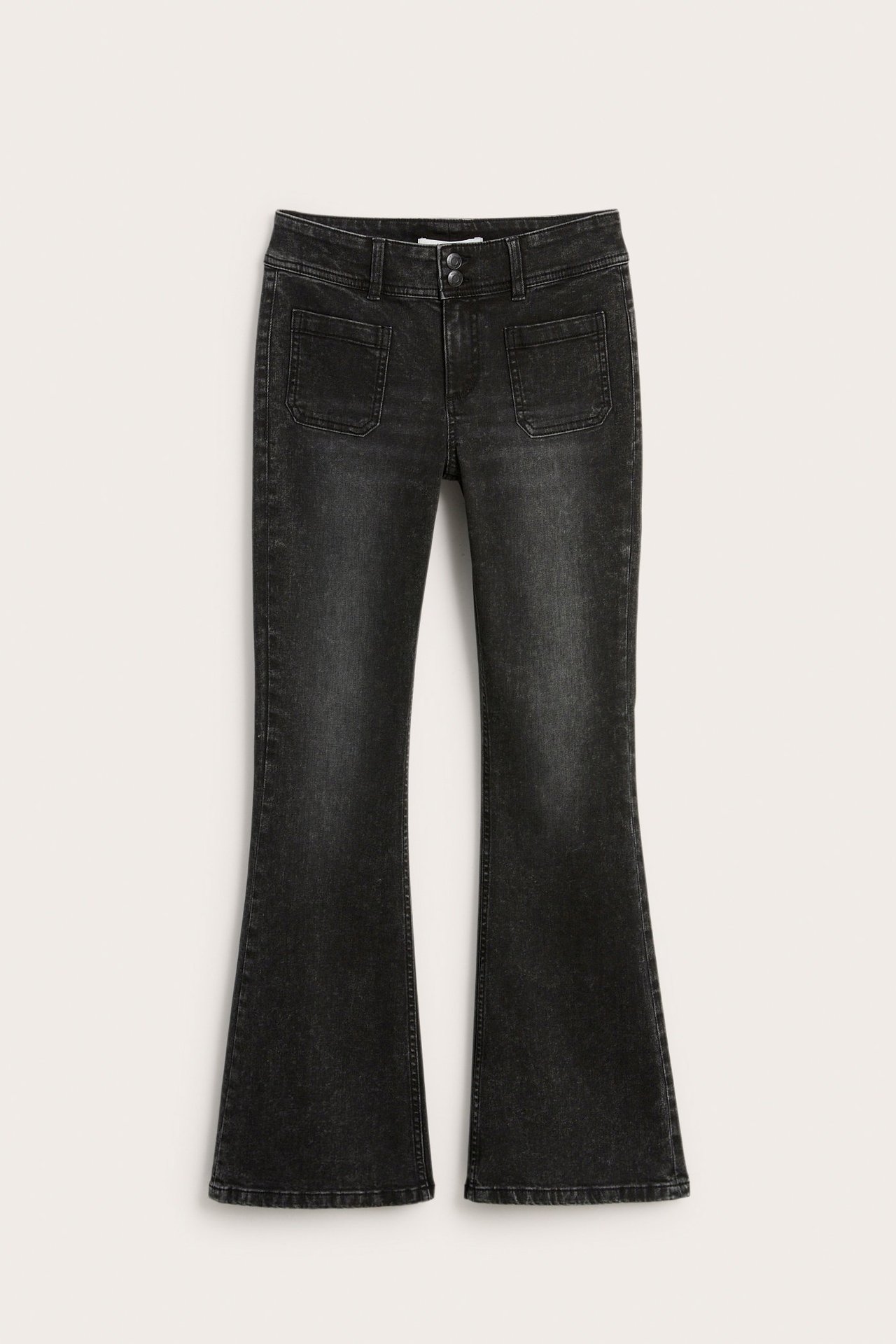 Flare Jeans Low Waist