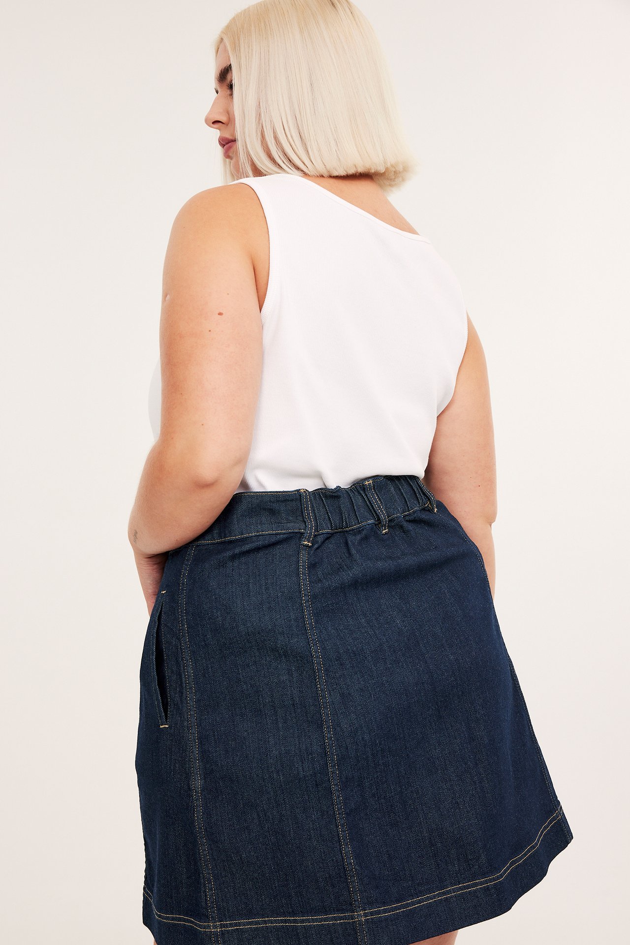 Farkkuhame - Tumma denim - 5