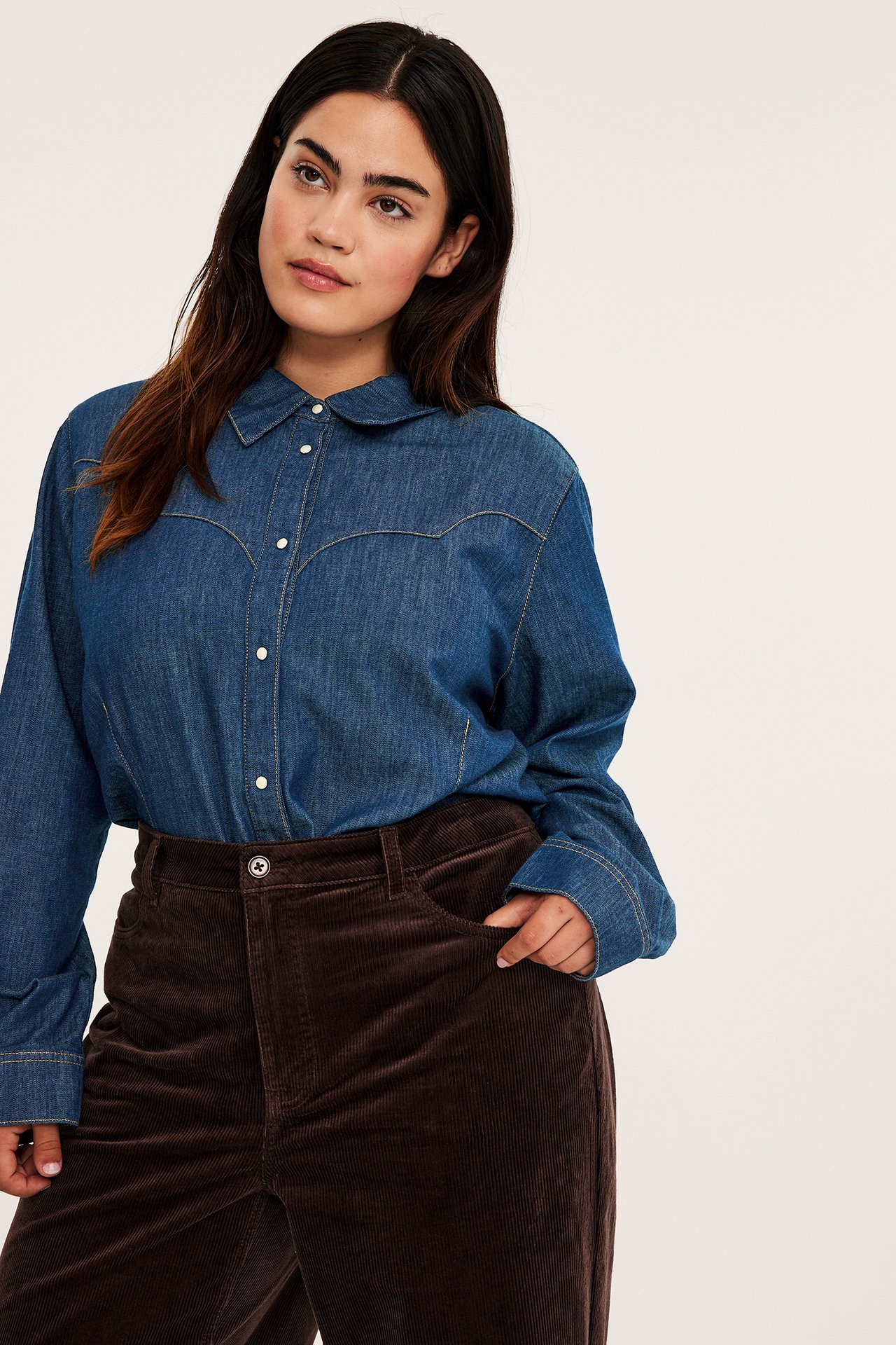 Jeansskjorta - Denim - 4