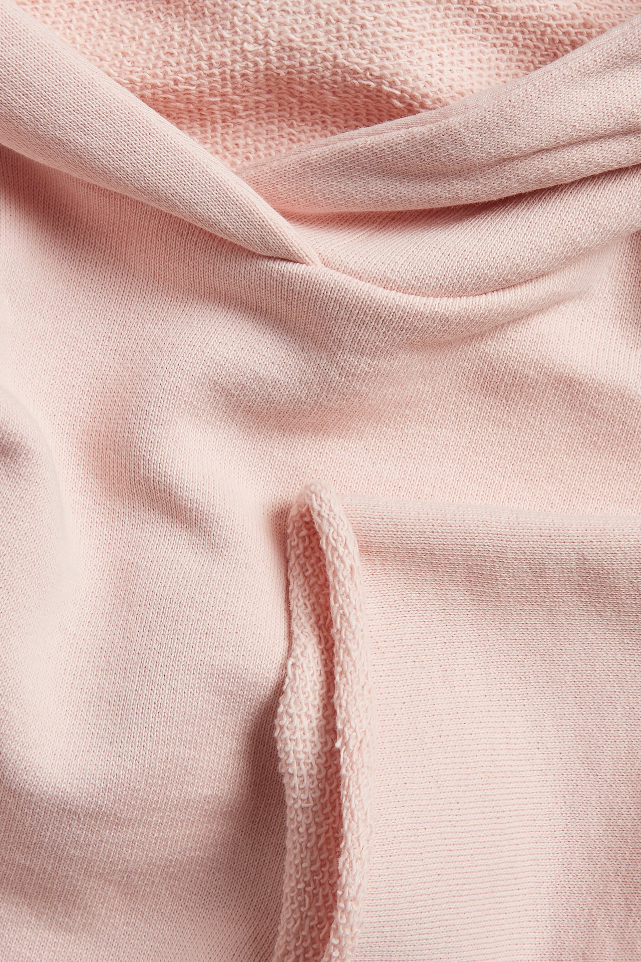 Kortärmad hoodie - Rosa - 4