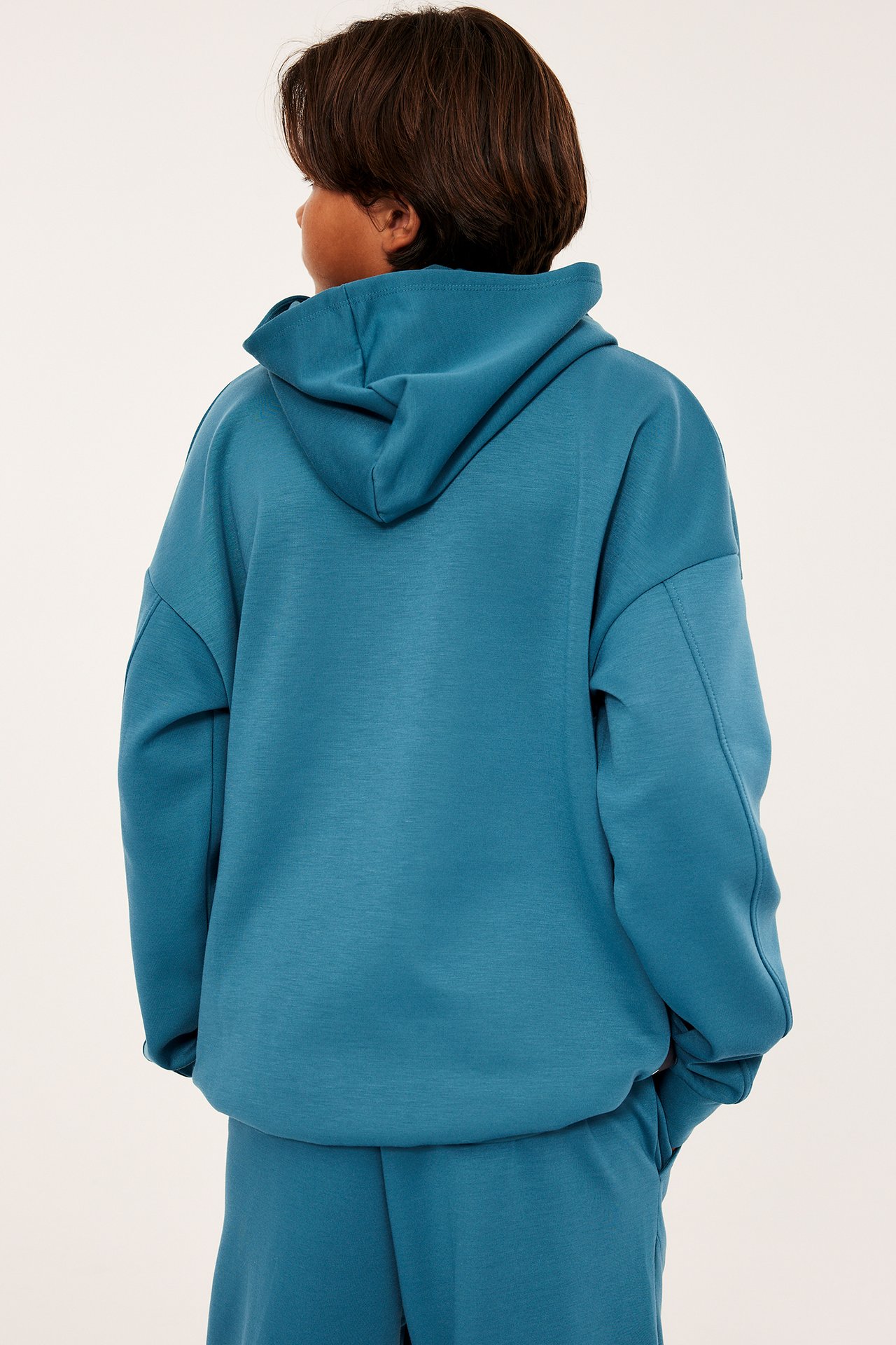 Bluza z kapturem - Zielony - 5