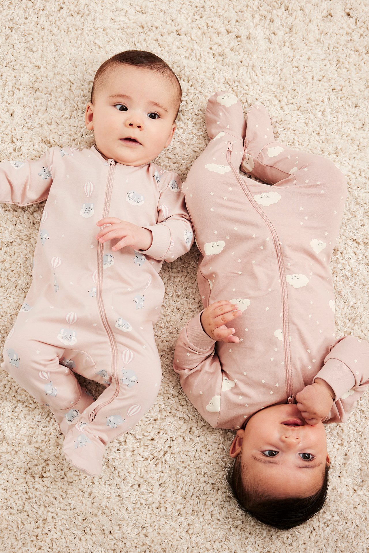 Långärmad pyjamas i 2-pack