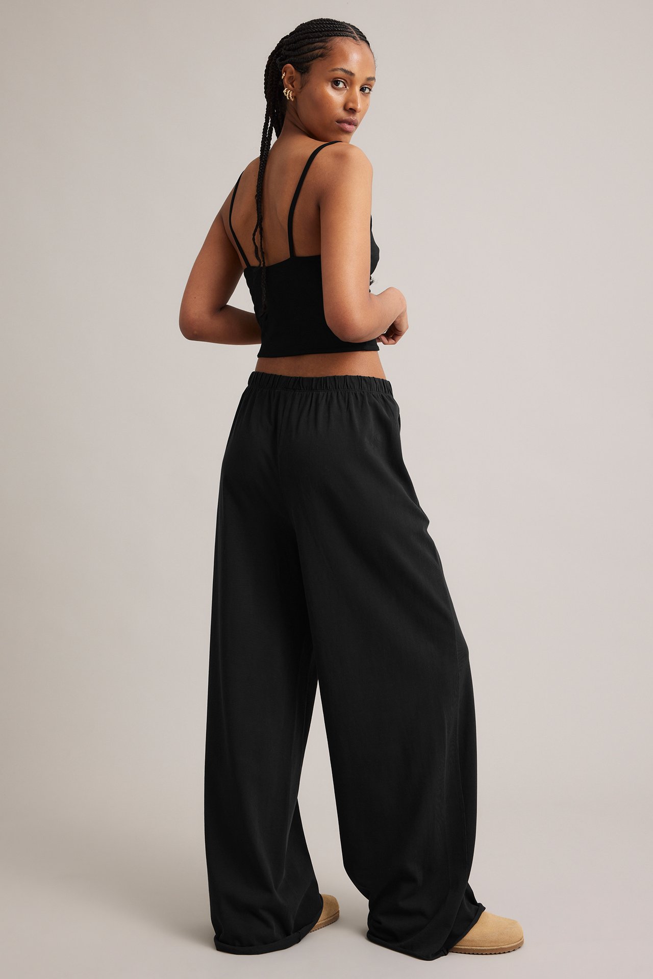 Raka joggers loungewear - Svart - 6