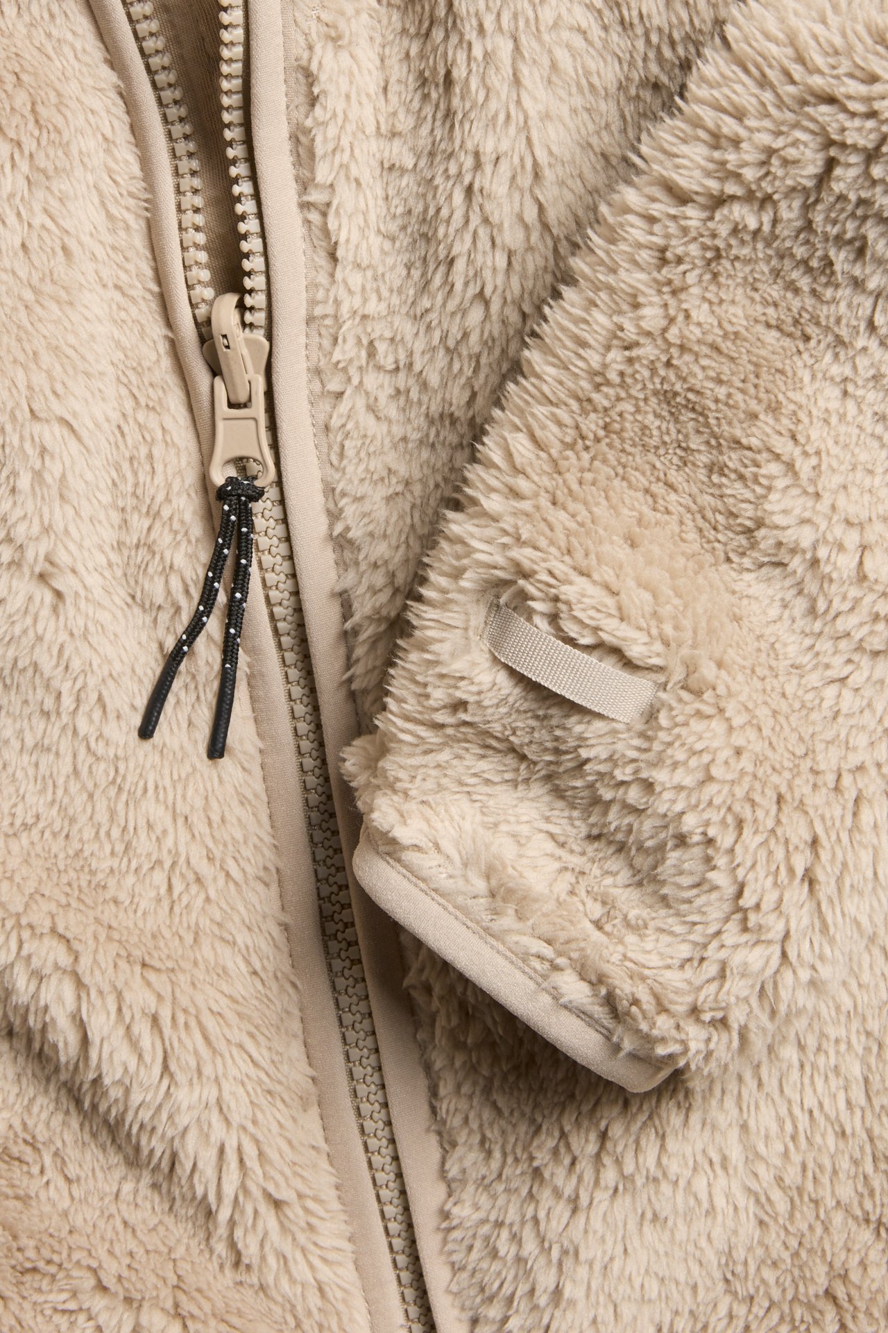 Pilefleecejacka zip-in / zip-off Kaxs - Beige - 6