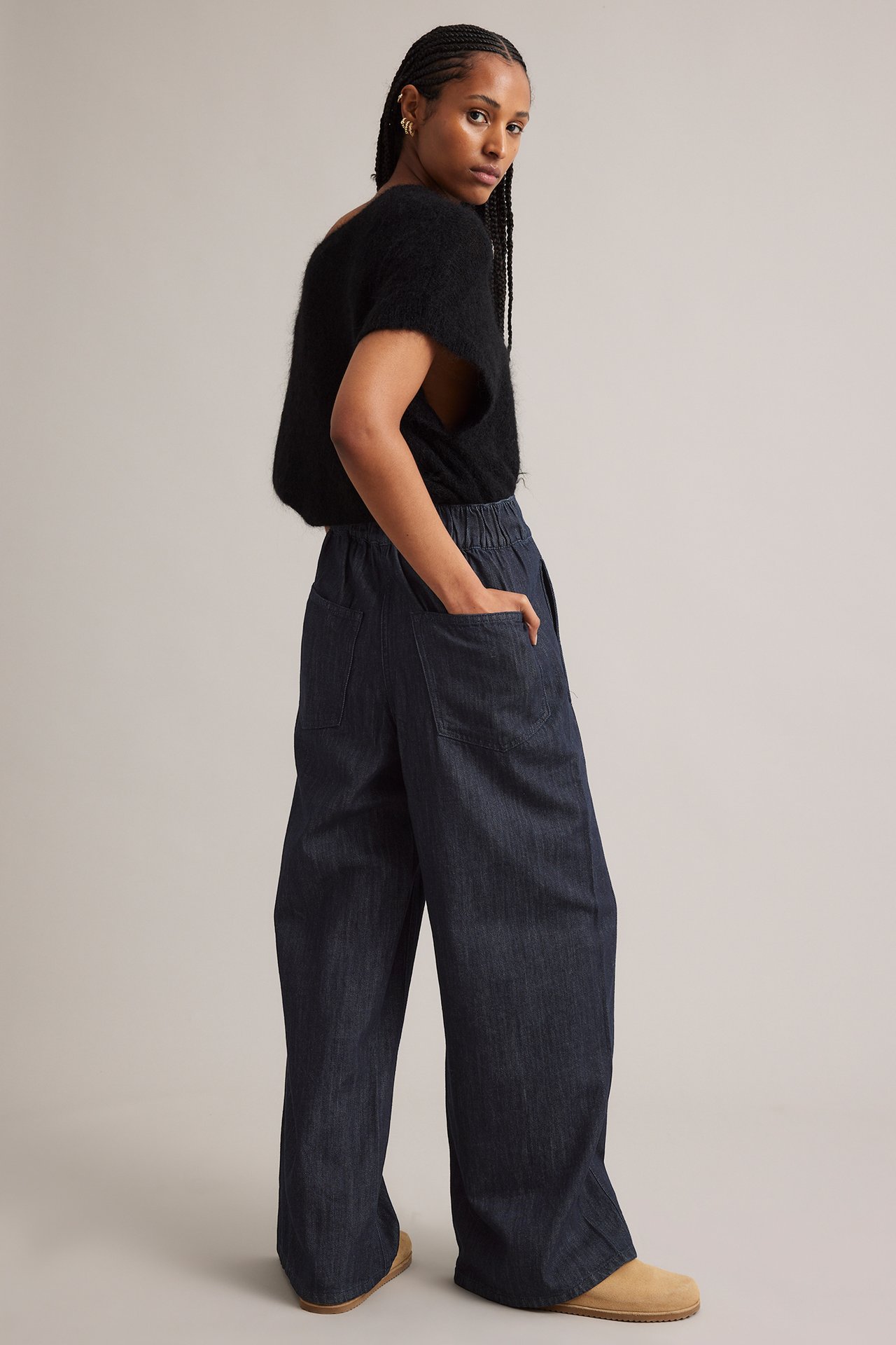 Jeans - Mörk denim - 7