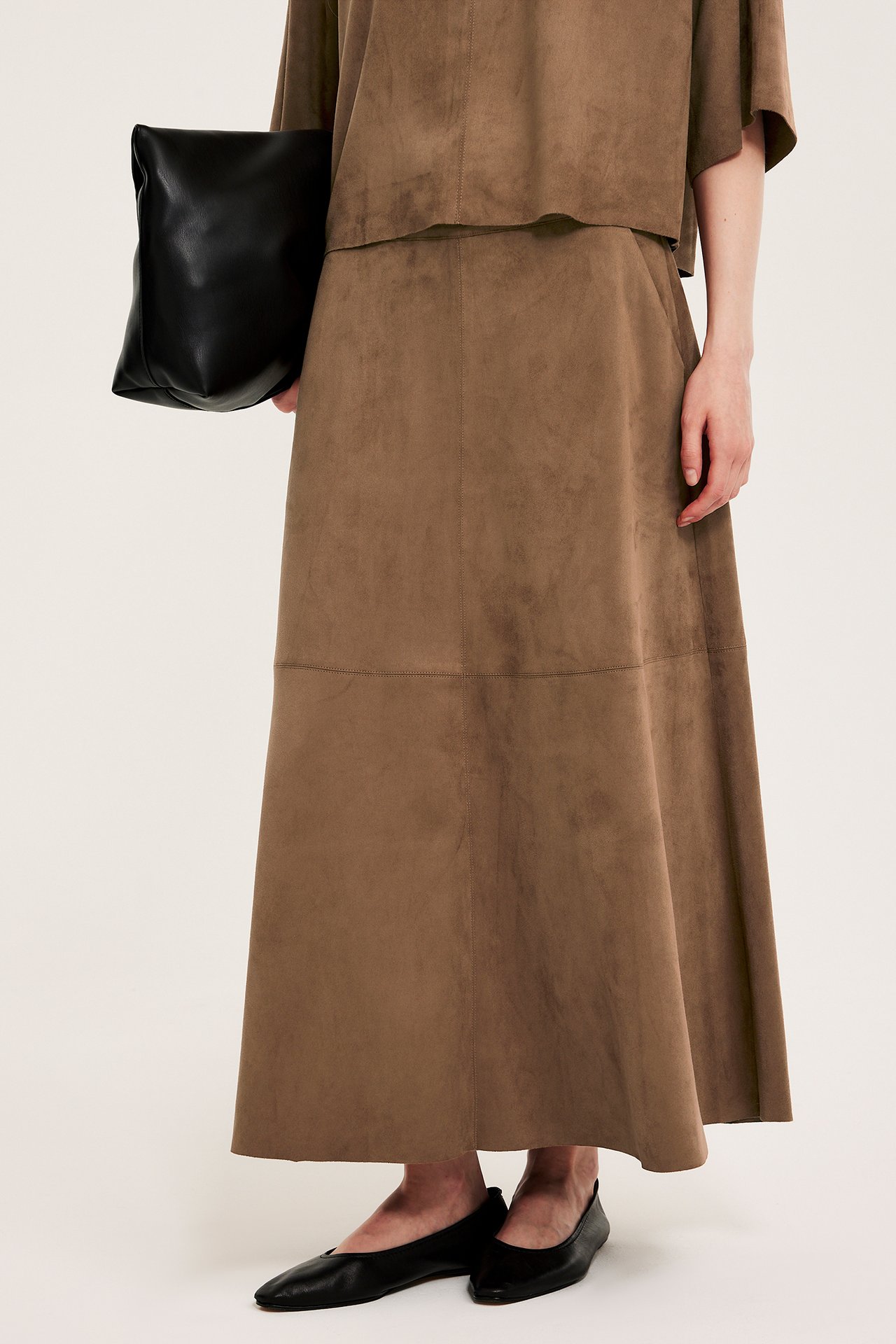 Kjol i mockaimitation