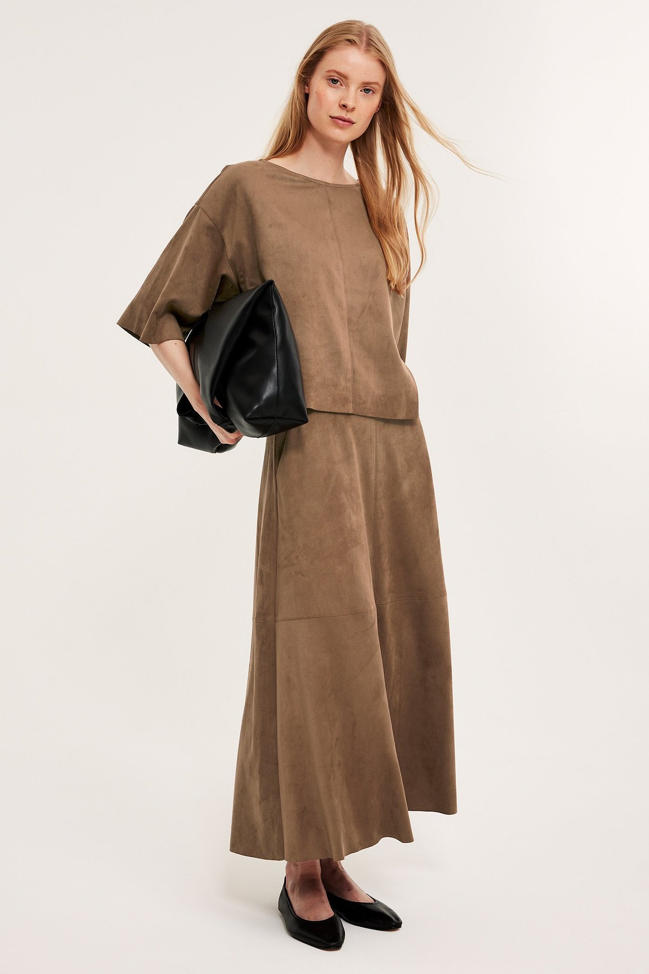 Kjol i mockaimitation