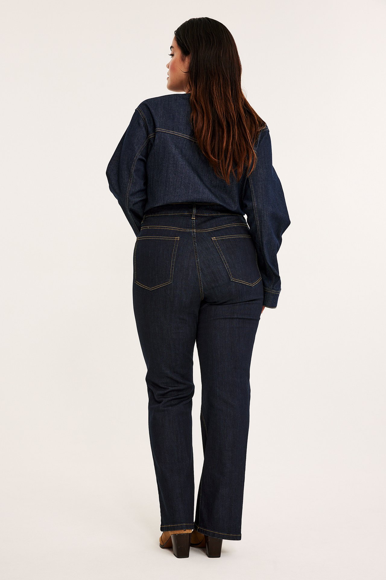 Bootcut jeans - Tumma denim - 5