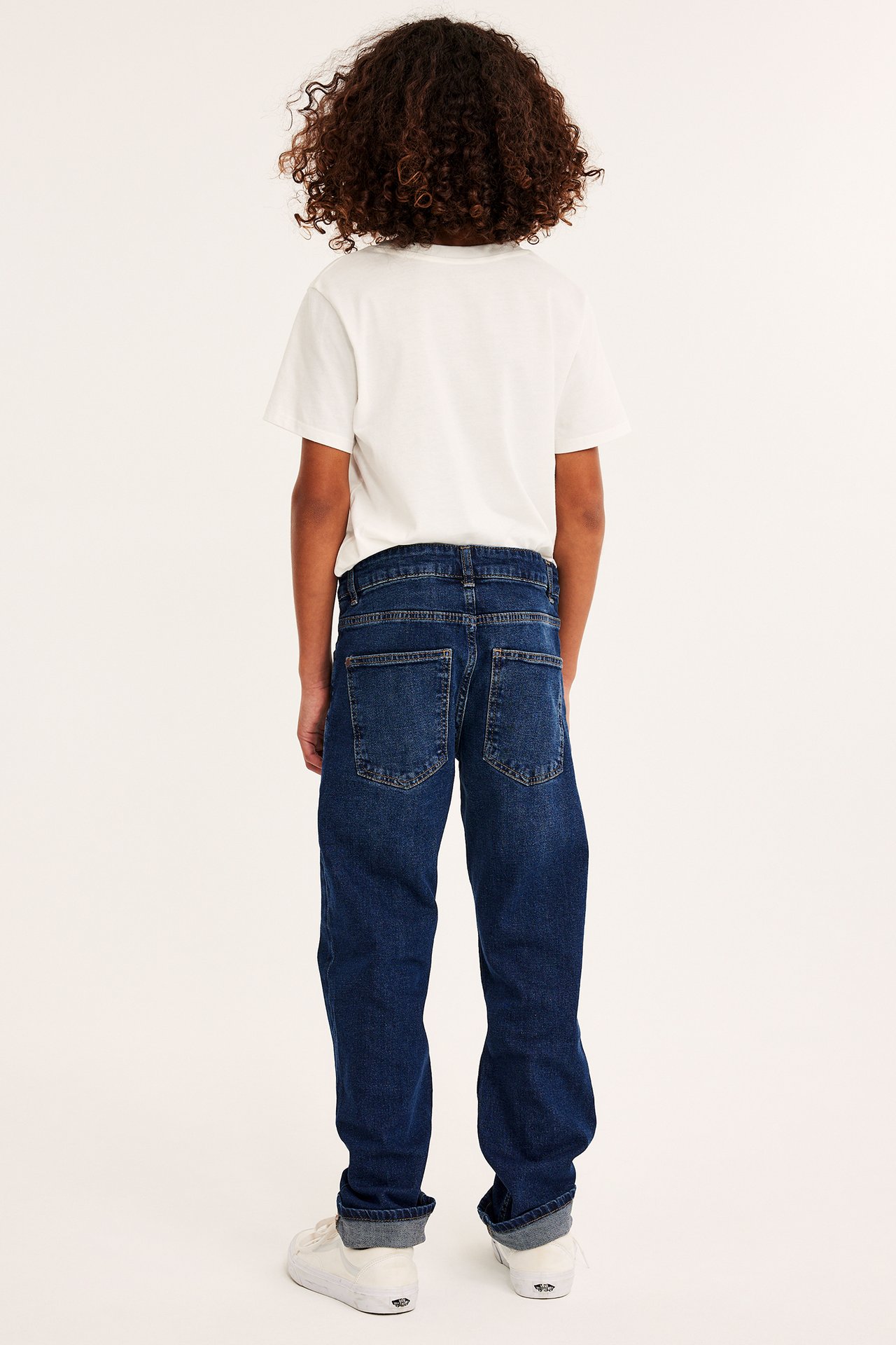 Straight jeans - Mørk denim - 6