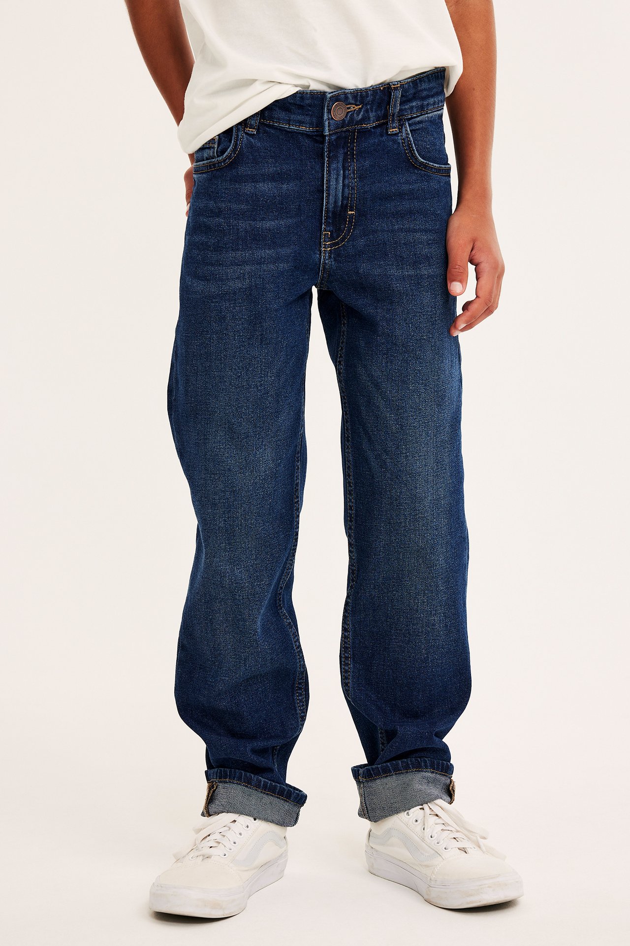 Straight jeans - Tumma denim - 3