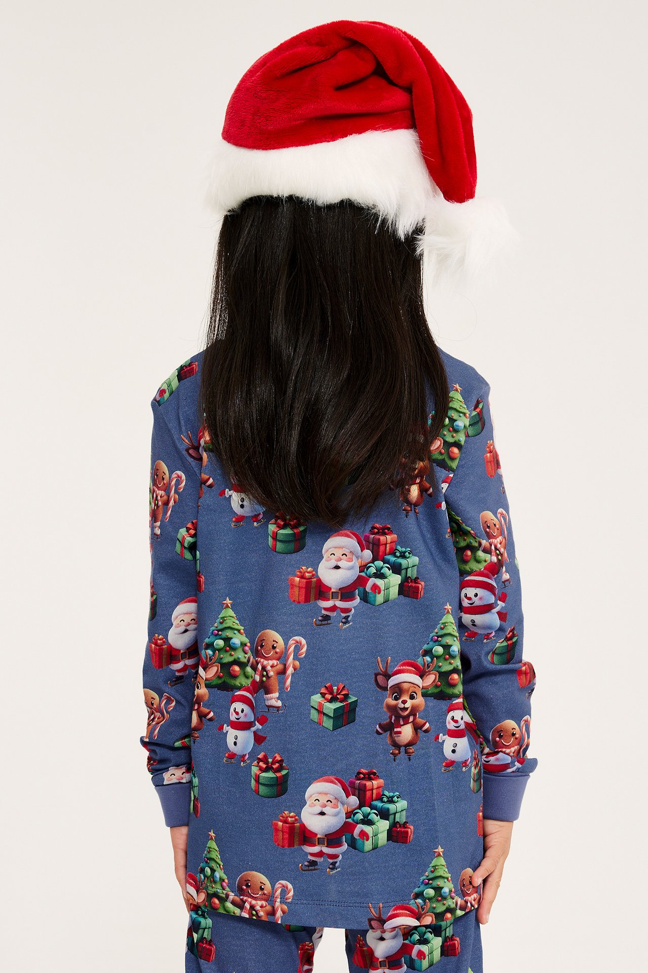 Julpyjamas - Blå - 5