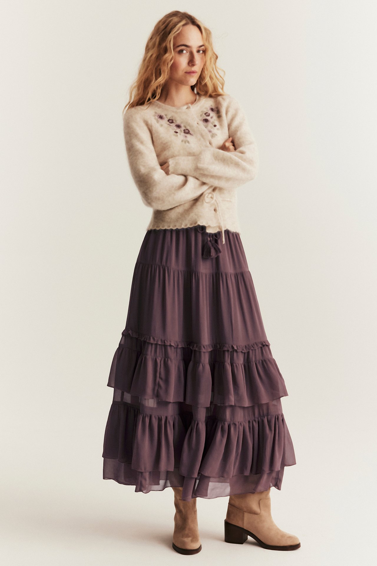 Sifonkihame, Newbie Woman - Violetti - 180cm / Storlek: S - 4
