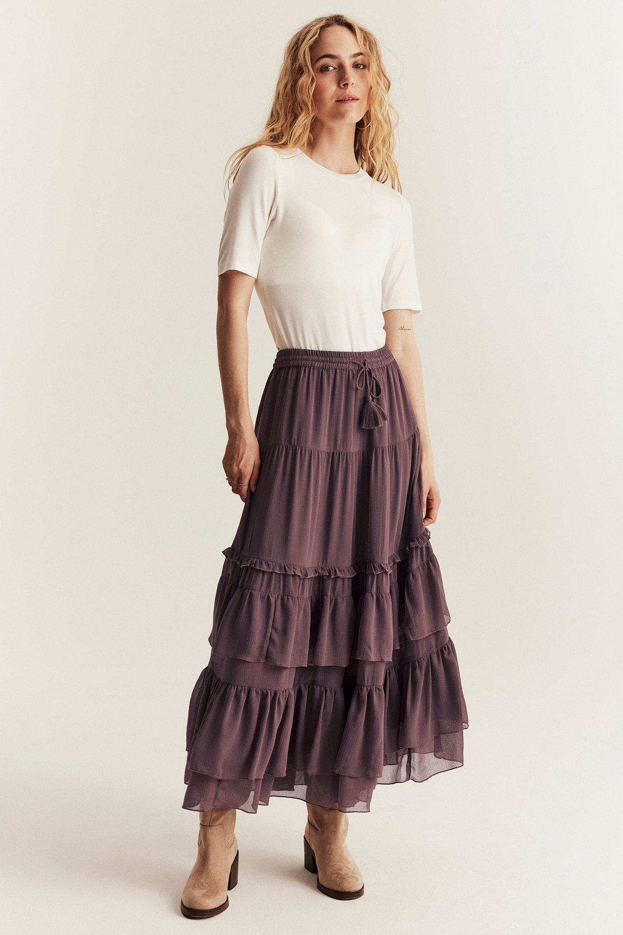 Sifonkihame, Newbie Woman - Violetti - 180cm / Storlek: S - 5