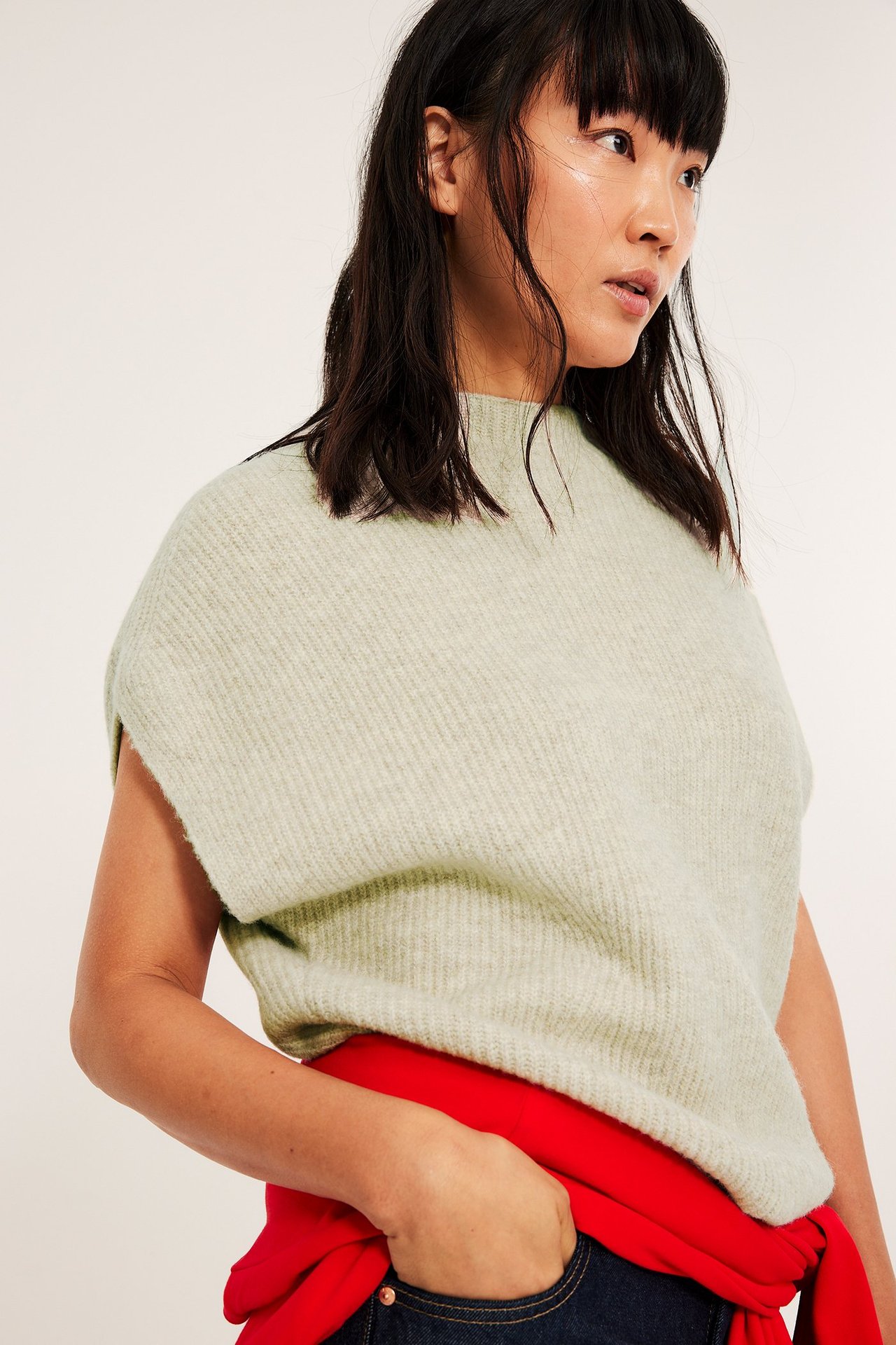 Ribbestrikket vest
