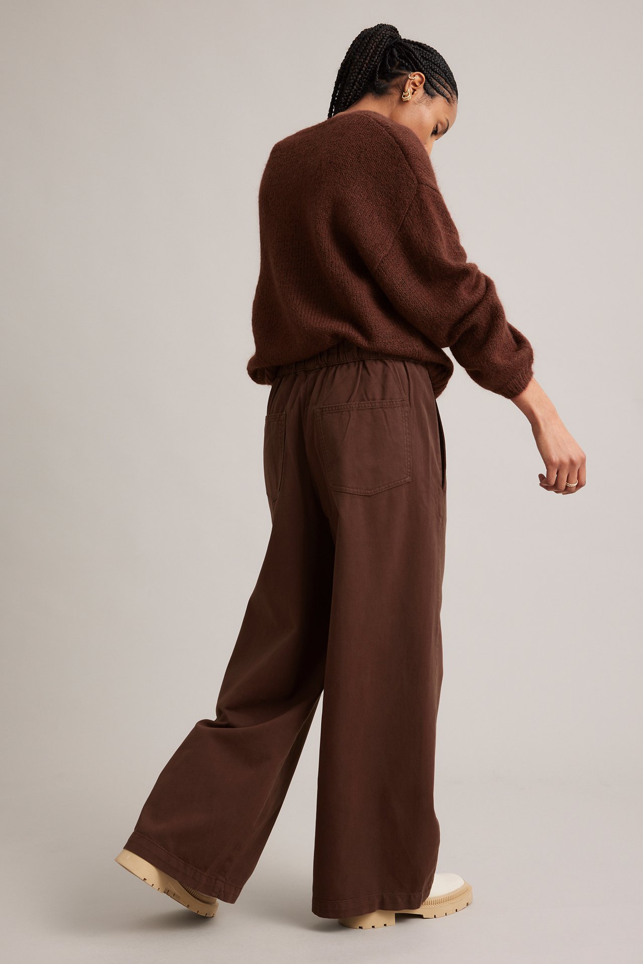 Pull on -housut - Viininpunainen - 6