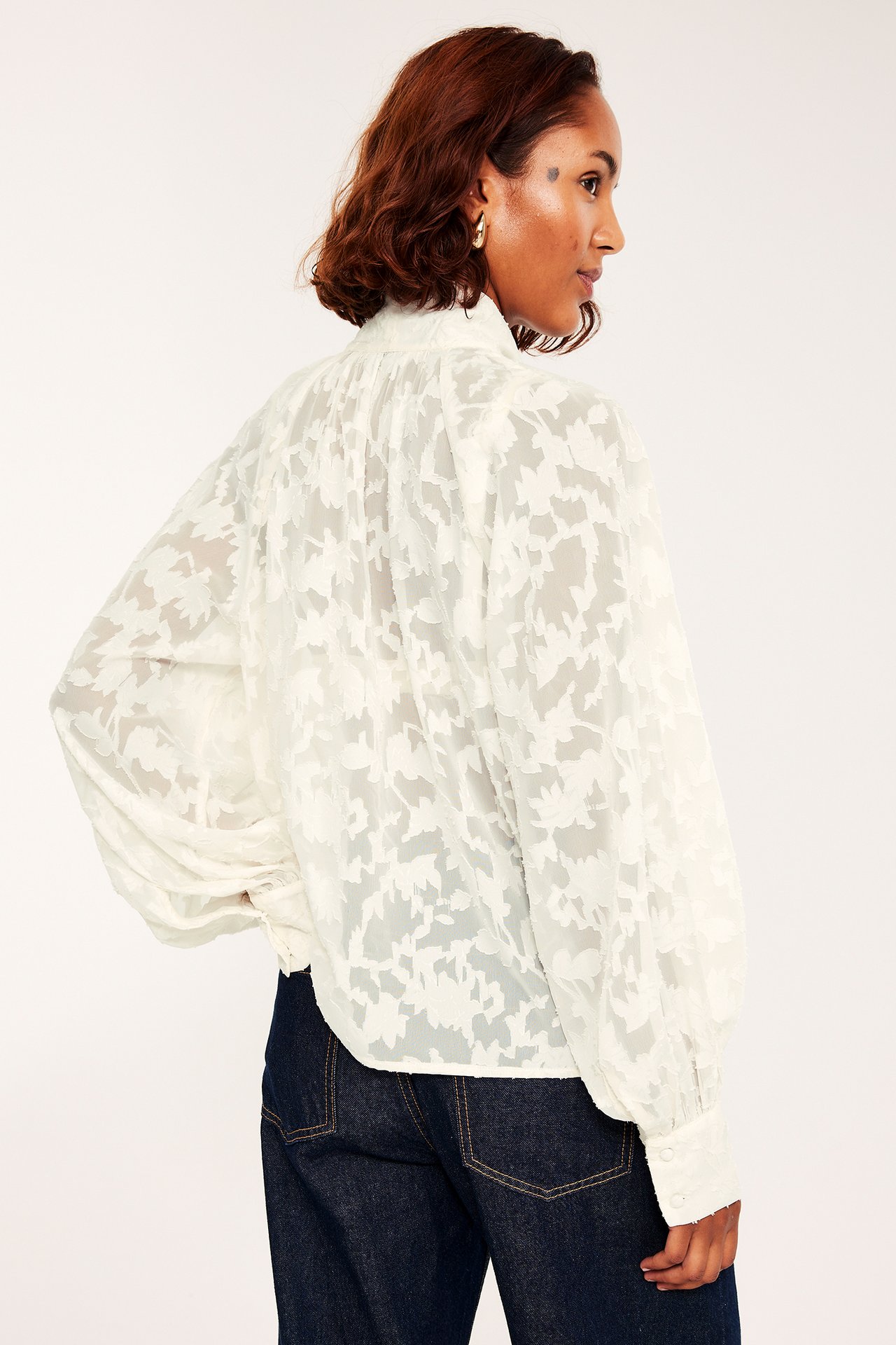 Blondebluse - Offwhite - 7