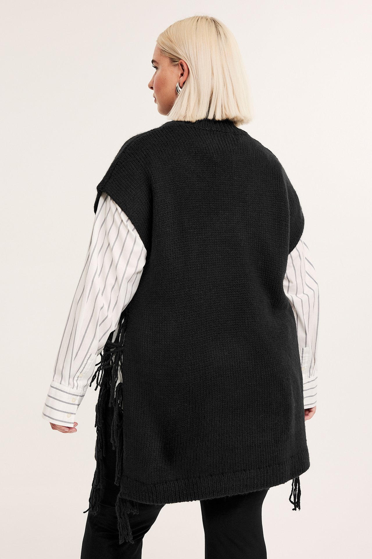 Neuleliivi - Musta - 175cm / Storlek: L/XL - 5