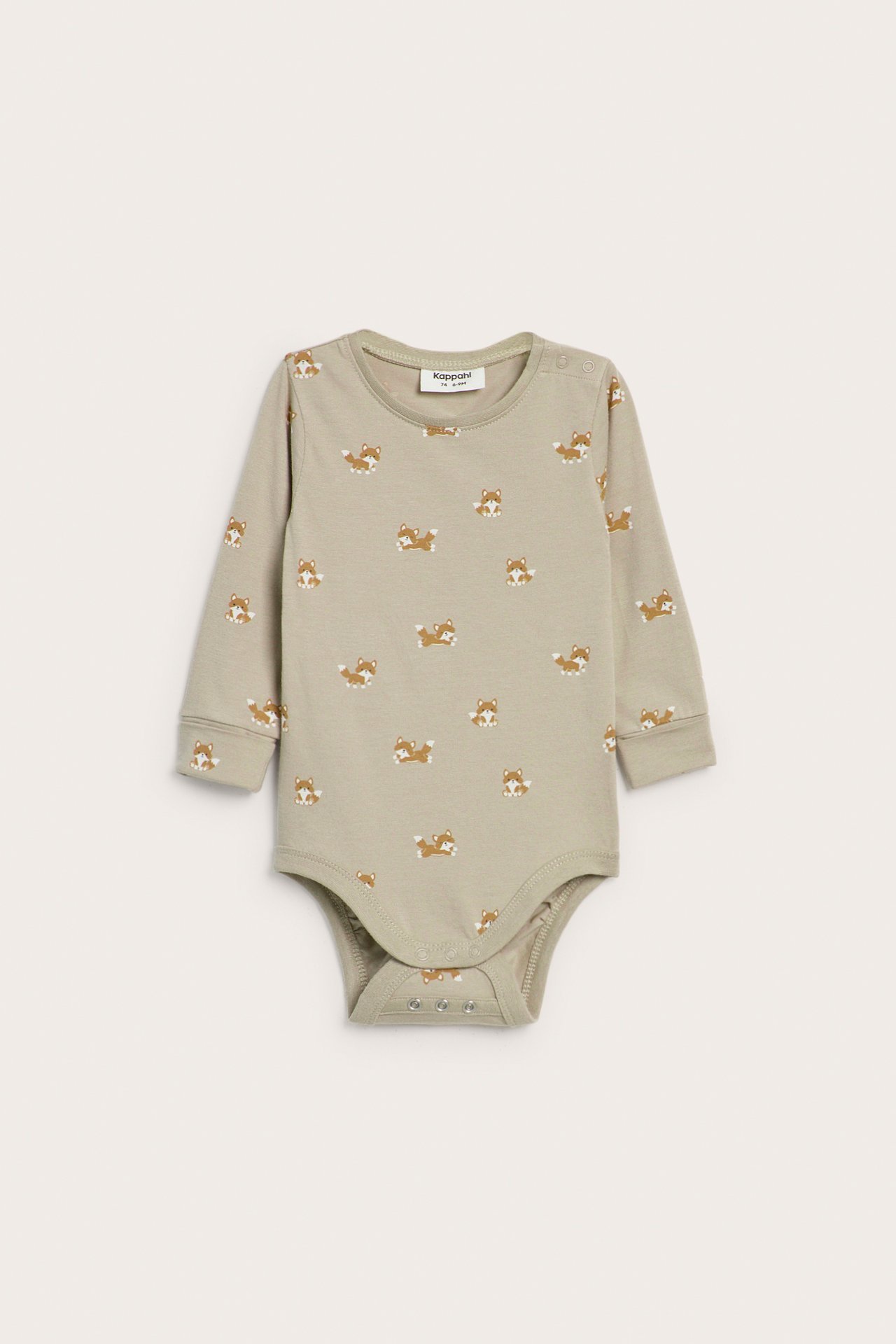 Kuviollinen body - Beige - 3