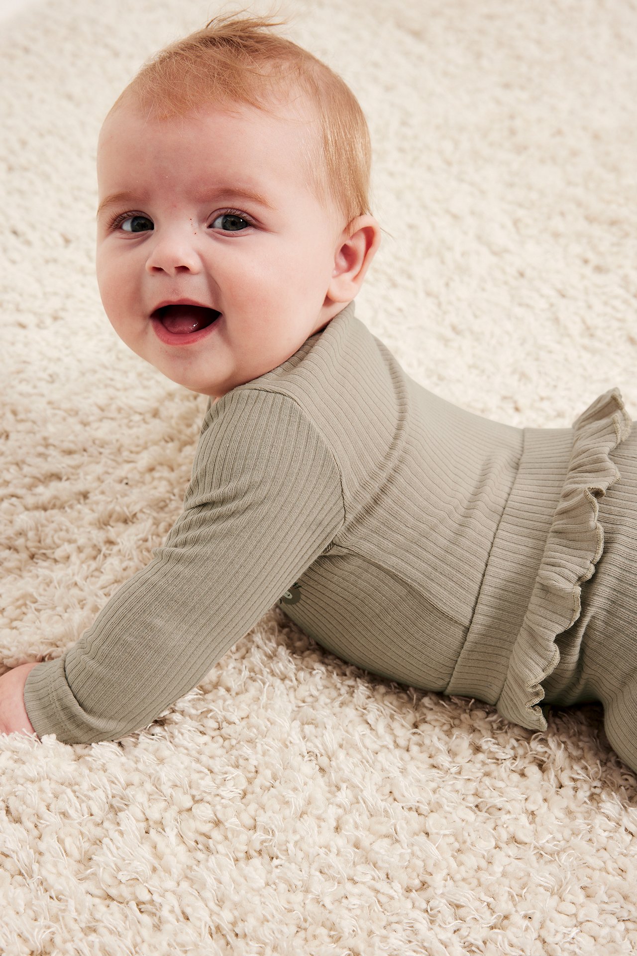 Ribbad body - Beige - 5