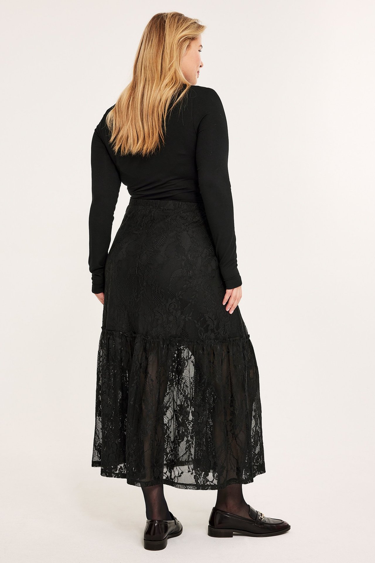 Blondeskjørt - Svart - 176cm / Storlek: XL - 6