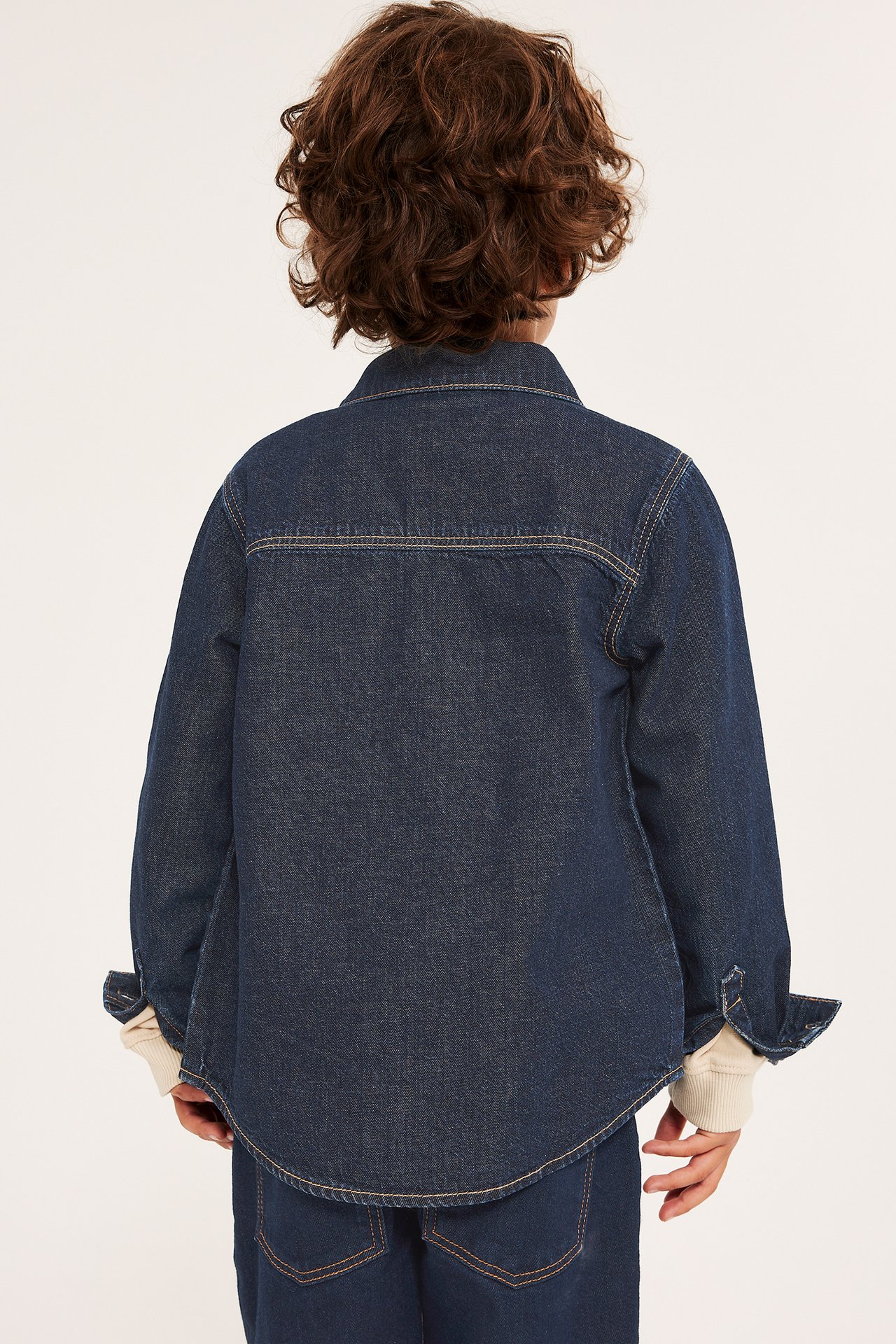 Jeansskjorta - Mörk denim - 7