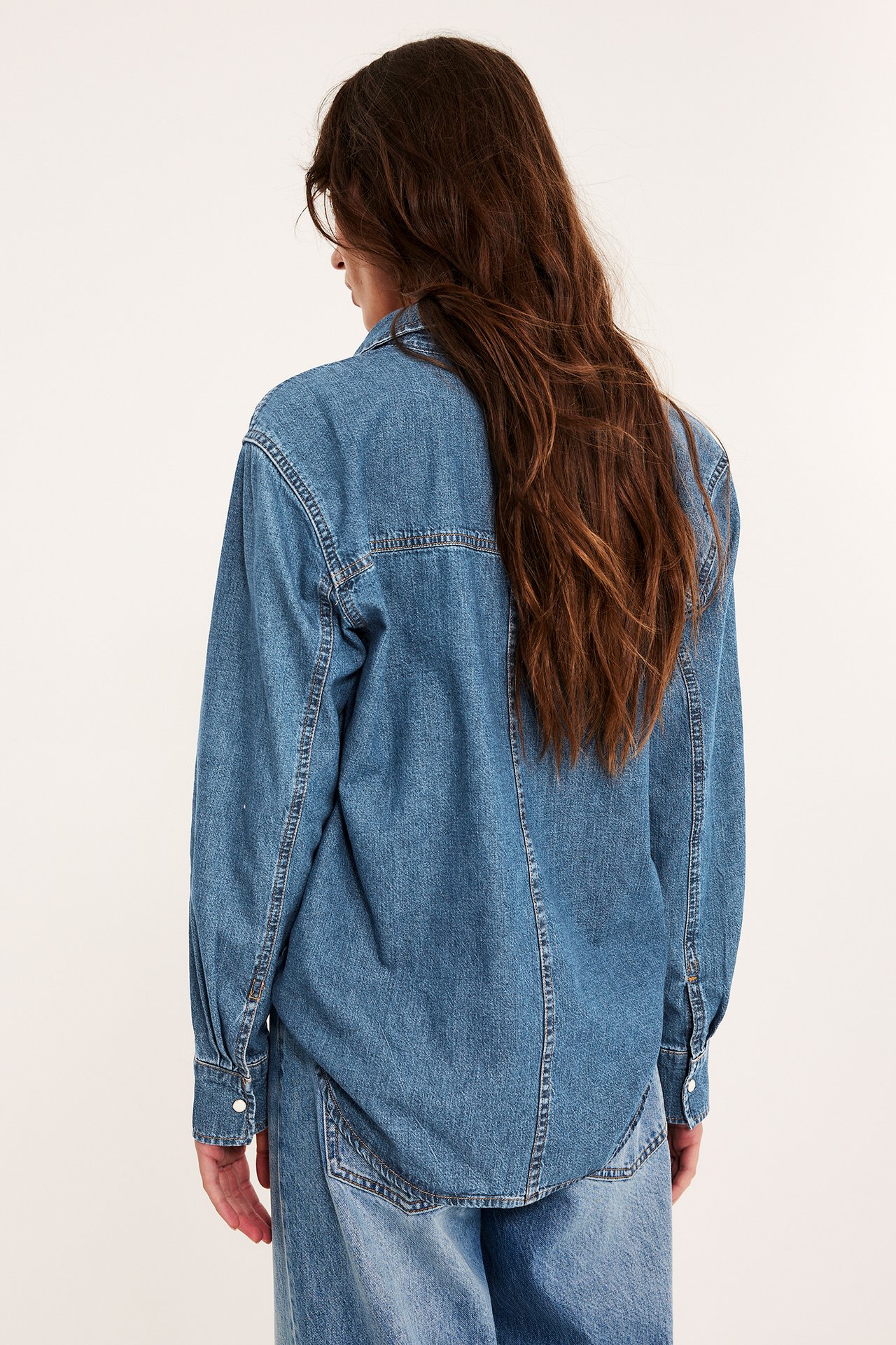 Jeansskjorte - Denim - 6