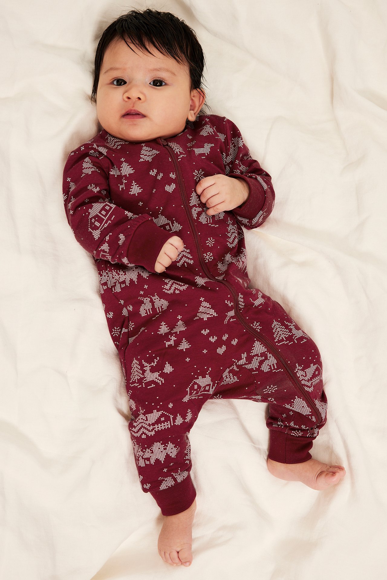 Vauvojen joulupyjama