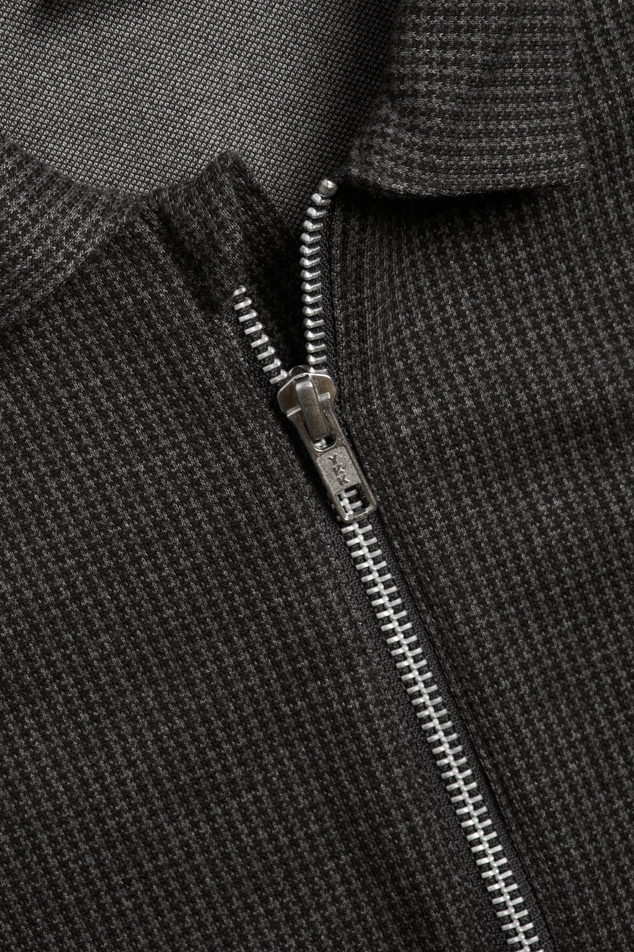 Overshirt med dragkedja
