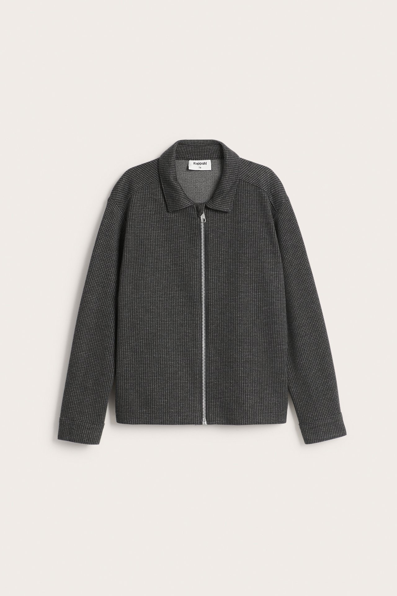 Overshirt med dragkedja