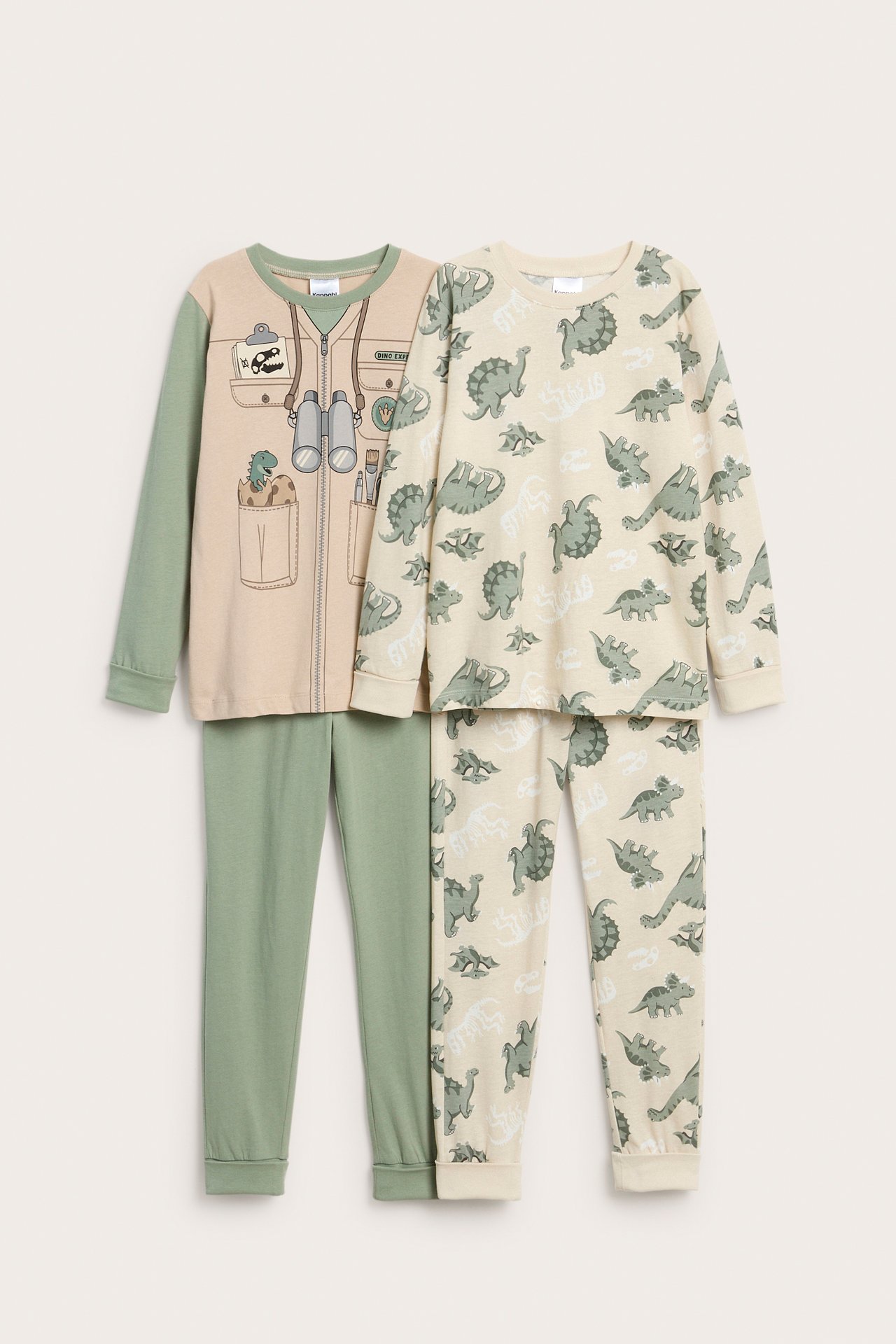 Pyjamas dinosaurier 2-pack