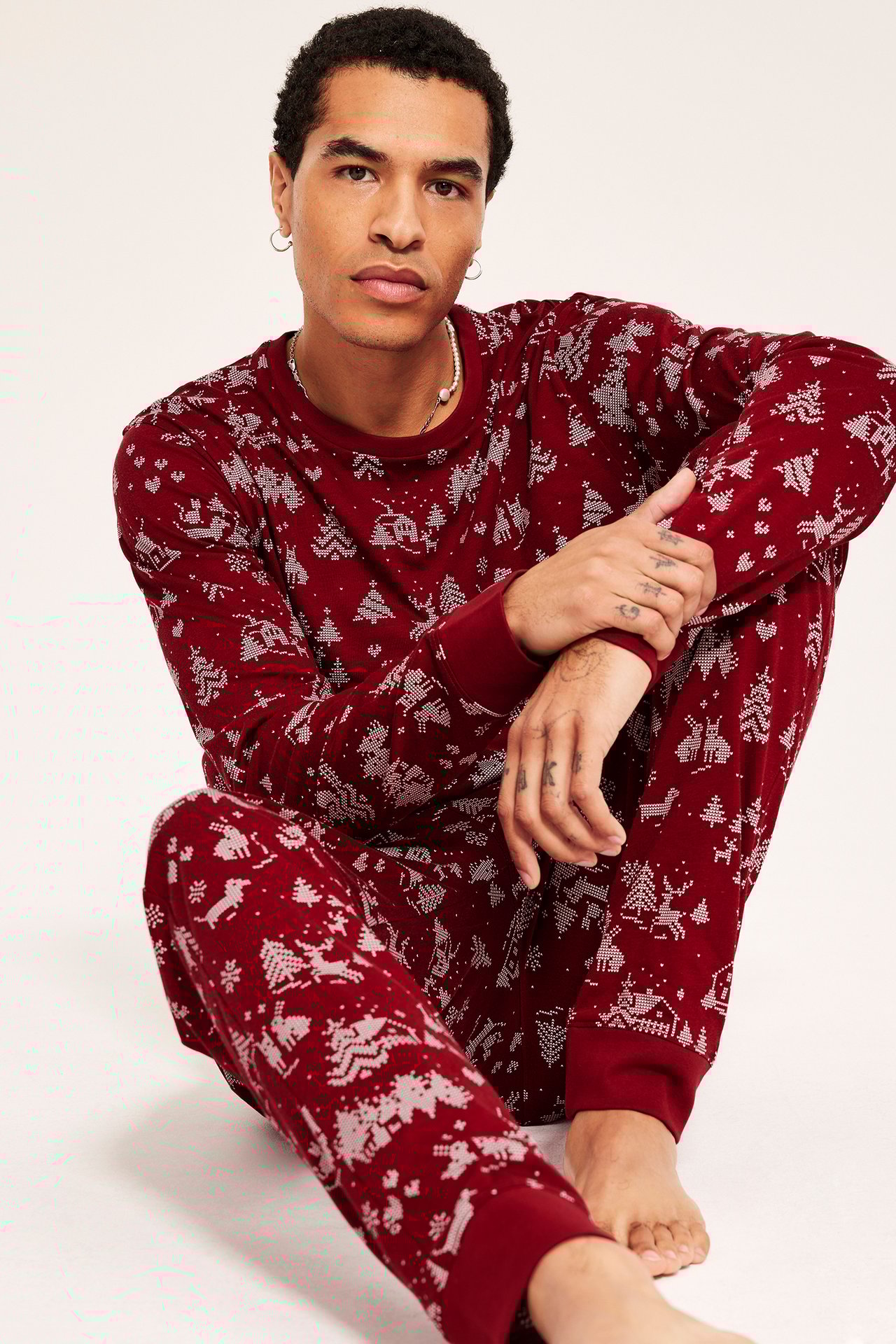 Miesten joulupyjama