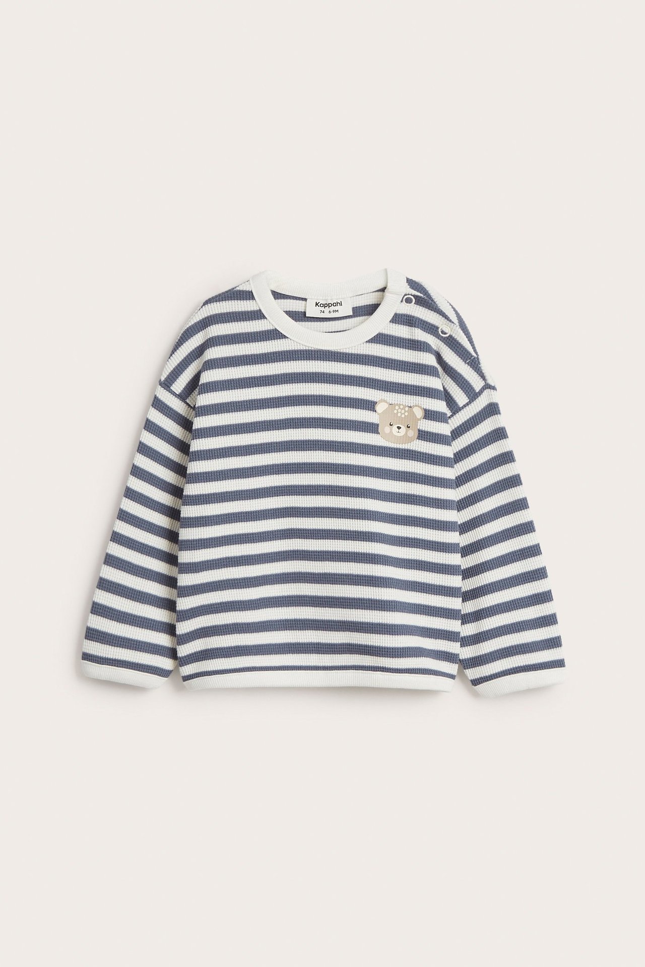 Randig sweatshirt