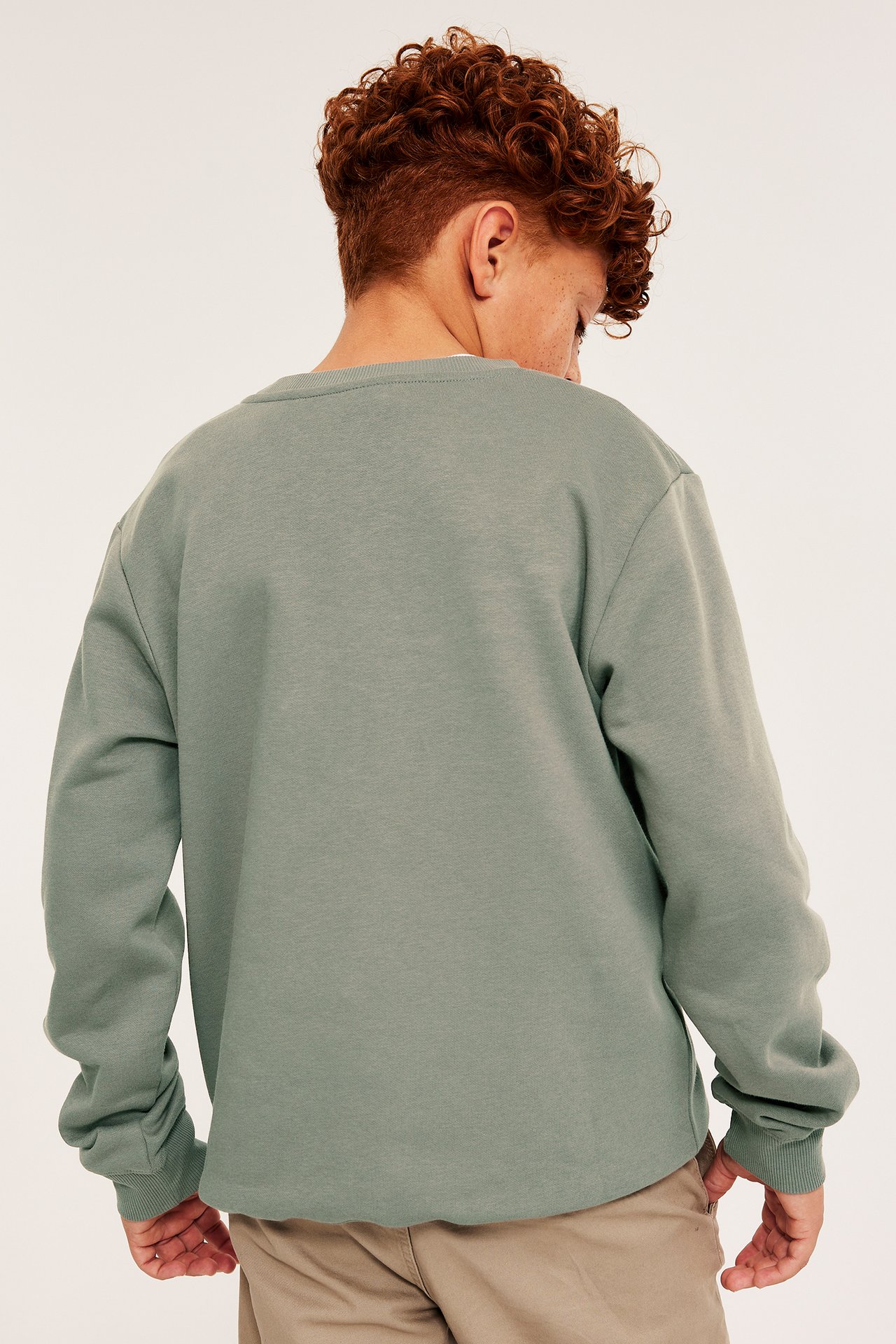 Sweatshirt - Grå - 6
