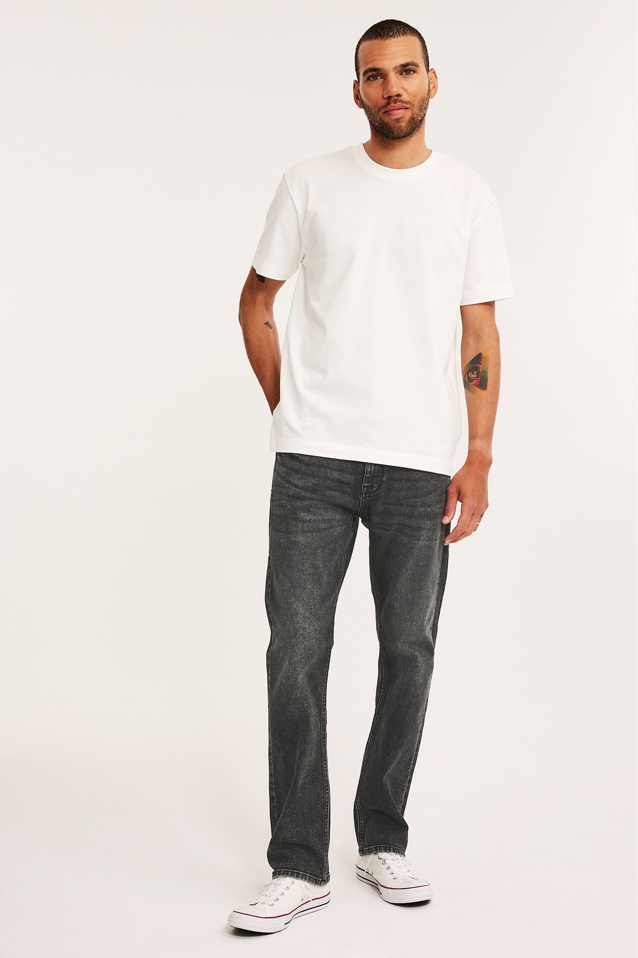 Dżinsy Regular - Ciemnoszary - 187cm / Rozmiar: 33/34 - 8